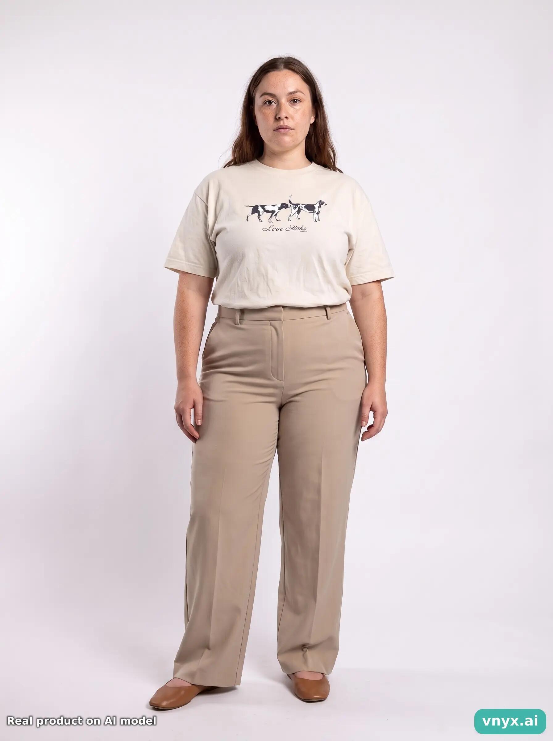 Second Life - Vintage HUF Authentic Beige T-Shirt Women L 6/6