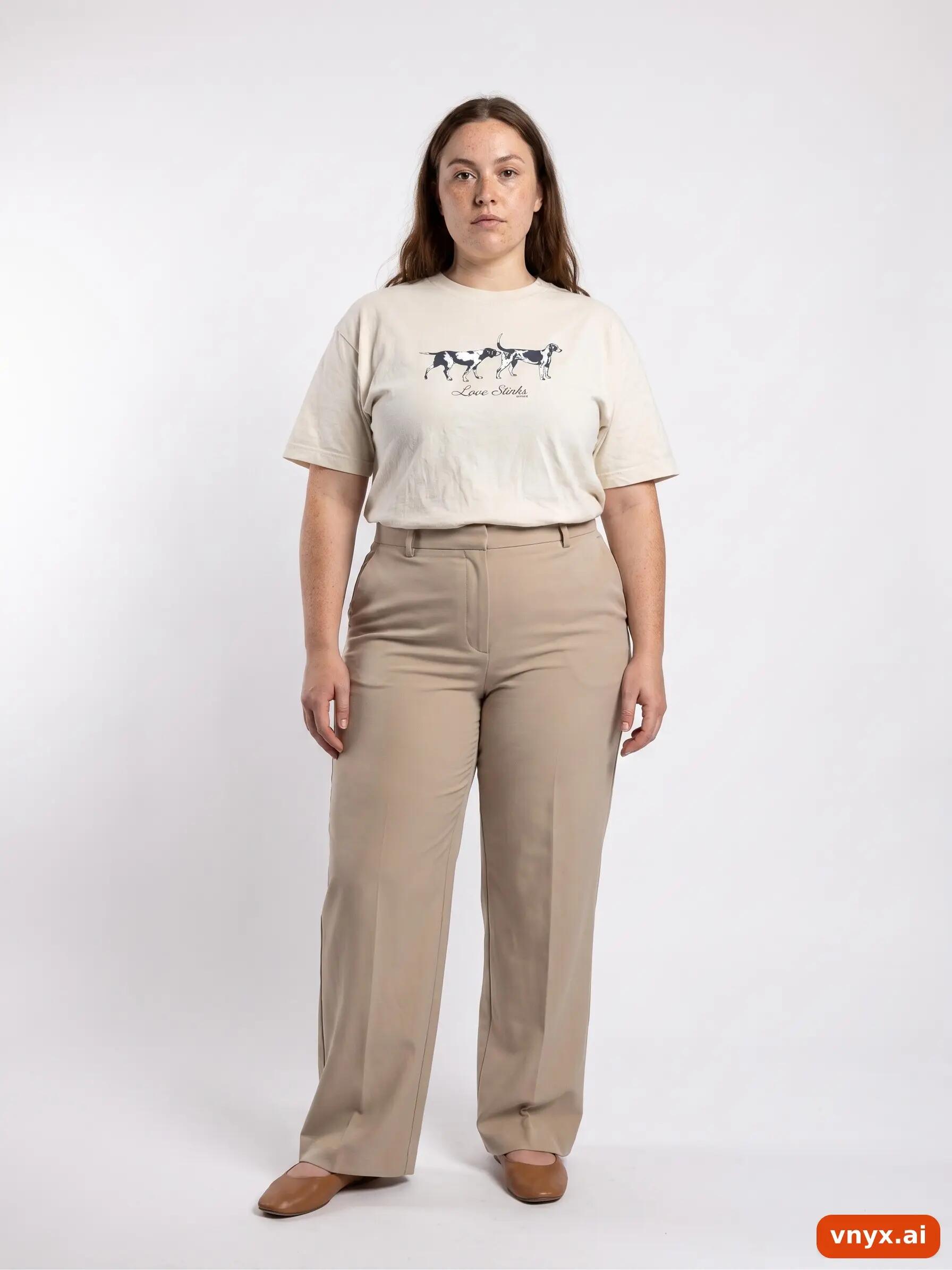 Second Life - Vintage HUF Authentic Beige T-Shirt Women L 3/6