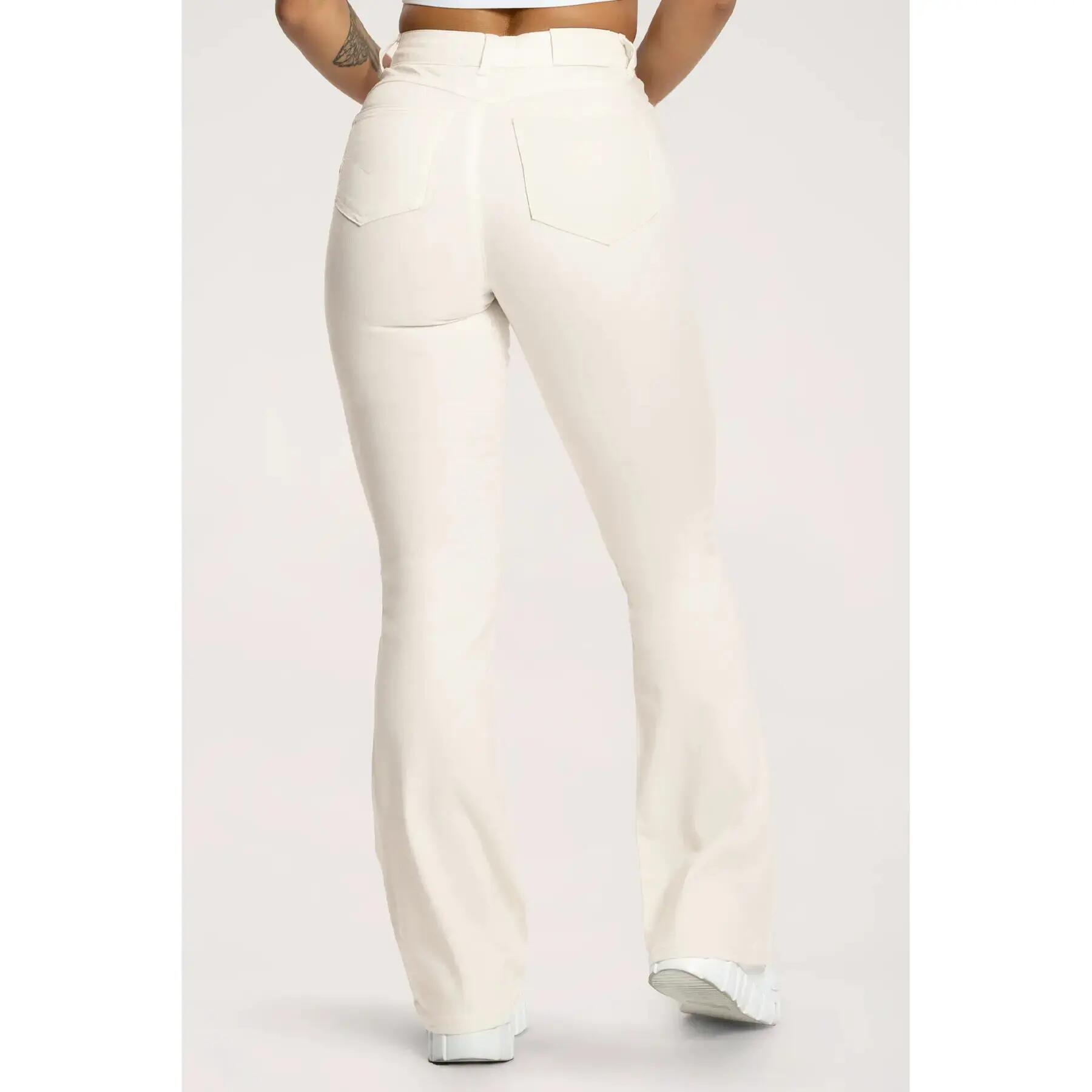 Damen Flare Jeans Gym Glamour Perfect 4/7
