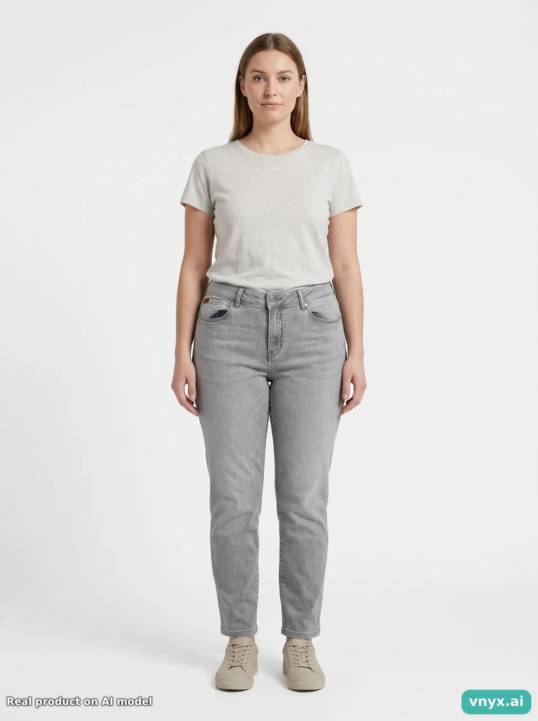 Second Life - Vintage Lee Washed Grey Jeans Women W34 L32 5/6