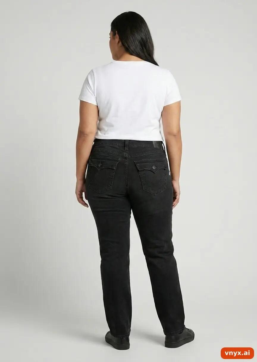 Second Life - Vintage True Religion Deep Black Jeans Women W40 3/6