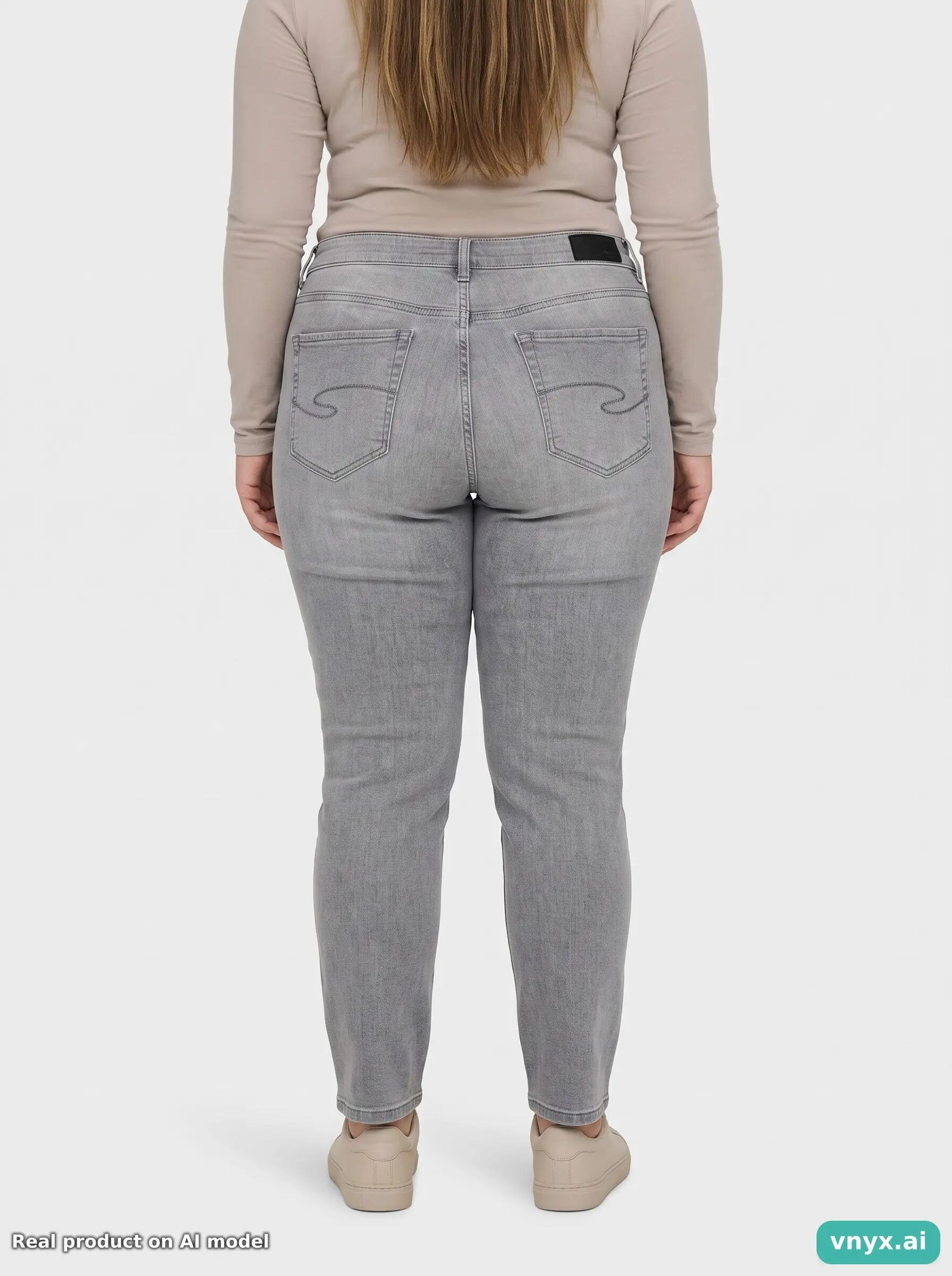 Second Life - Vintage Lee Washed Grey Jeans Women W34 L32 4/6