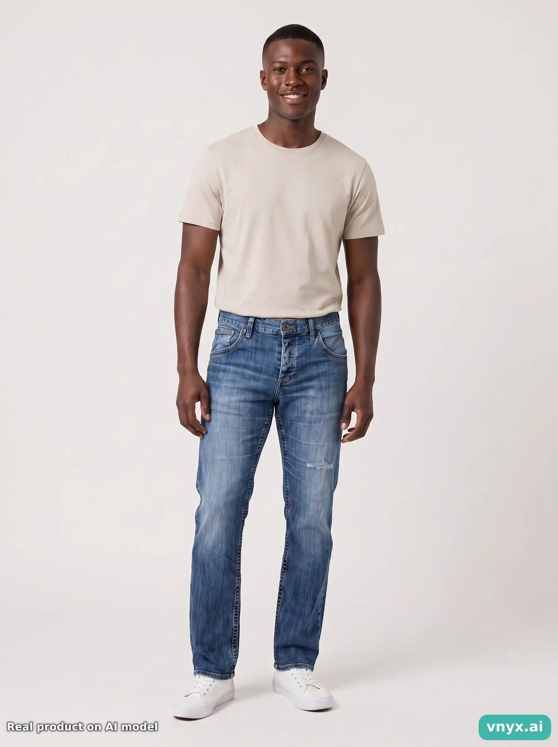 Second Life - Vintage Quiksilver Blue Jeans Men L L34 6/6