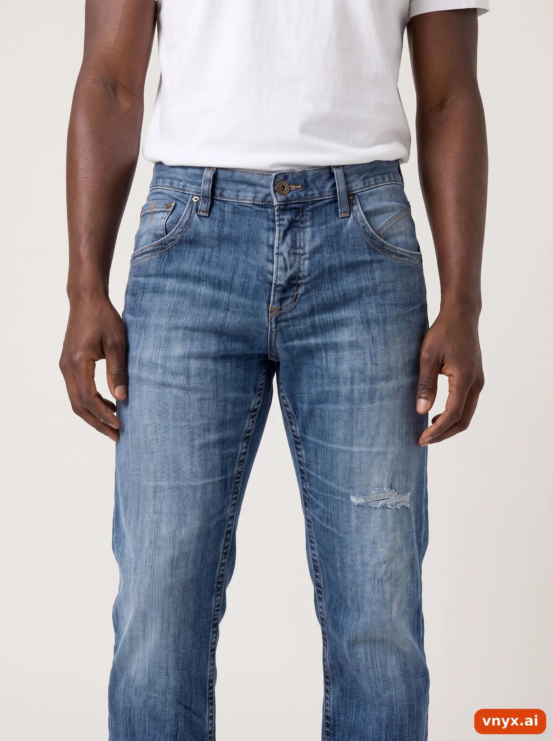 Second Life - Vintage Quiksilver Blue Jeans Men L L34 4/6
