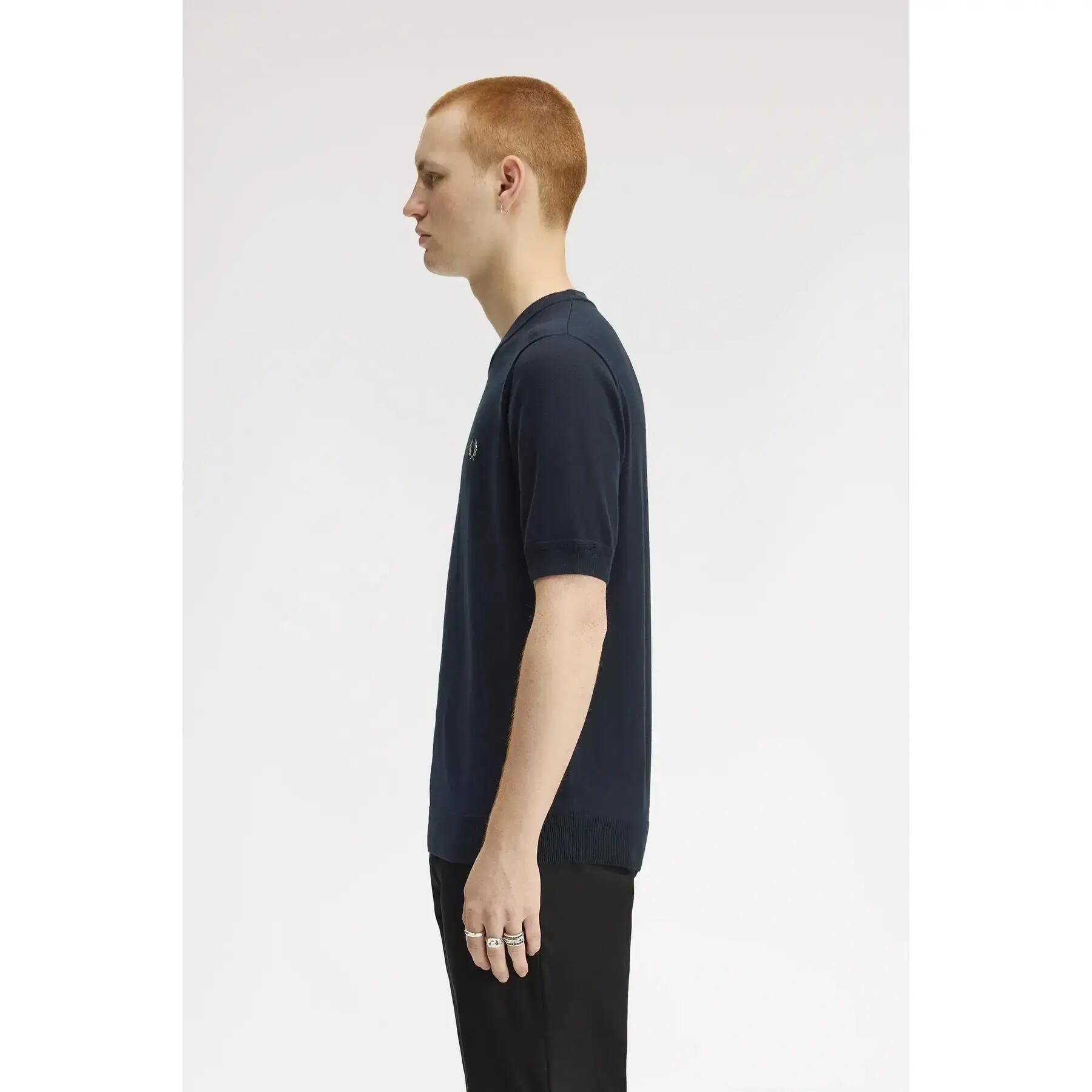 T-shirt bawełniany maille Fred Perry 3/4