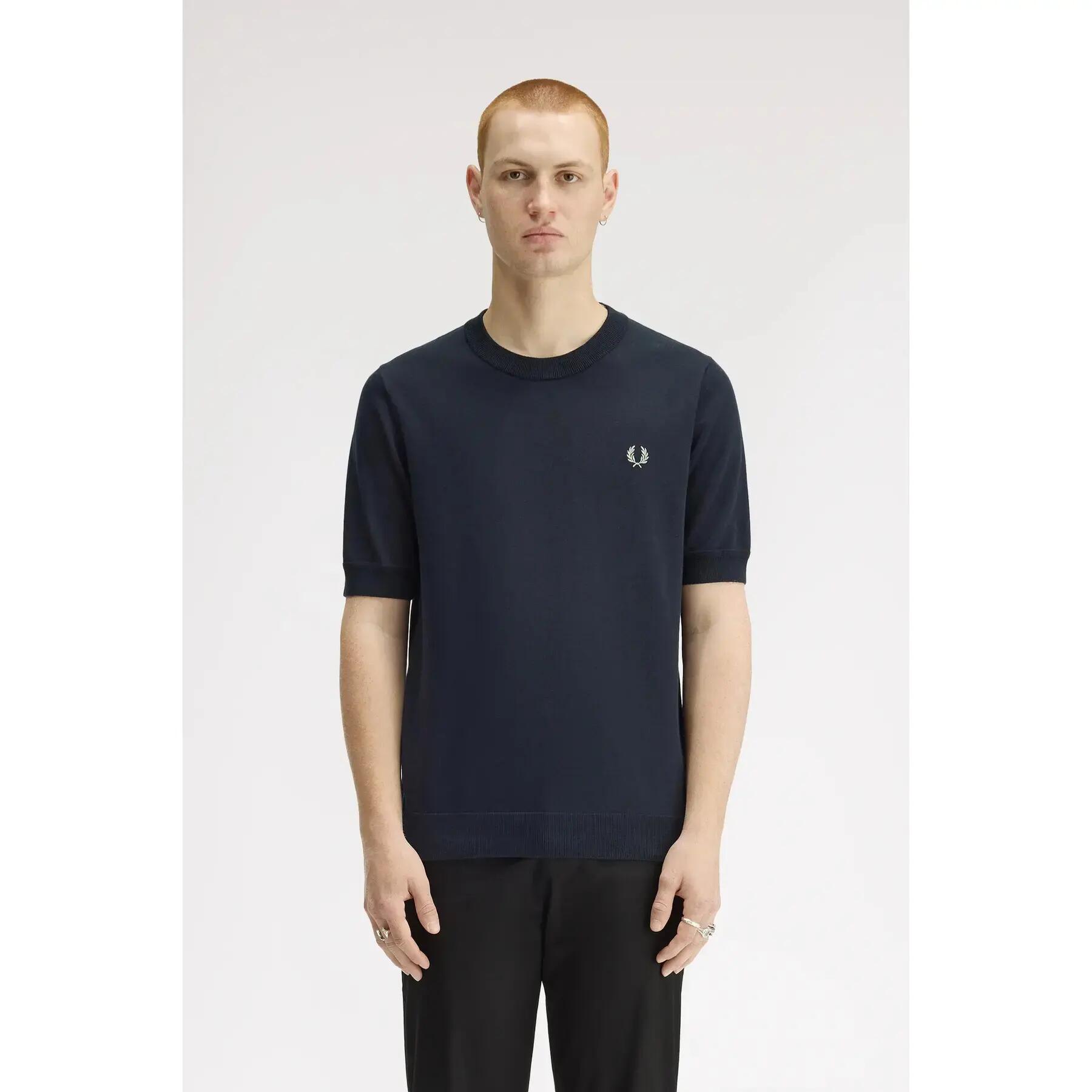 T-shirt bawełniany maille Fred Perry 2/4