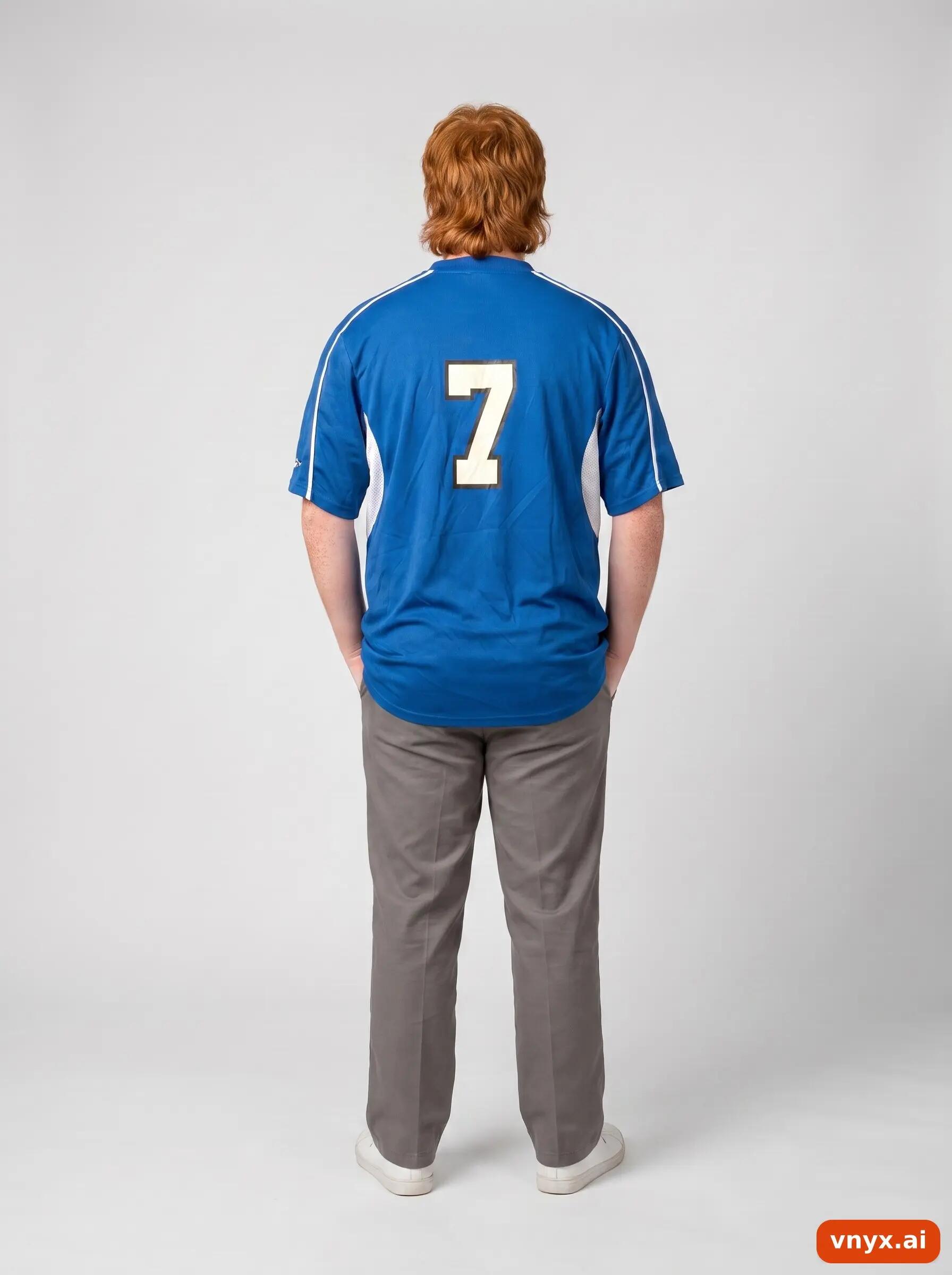 Second Life - Vintage Alleson Dark Blue T-Shirt Men L 4/6