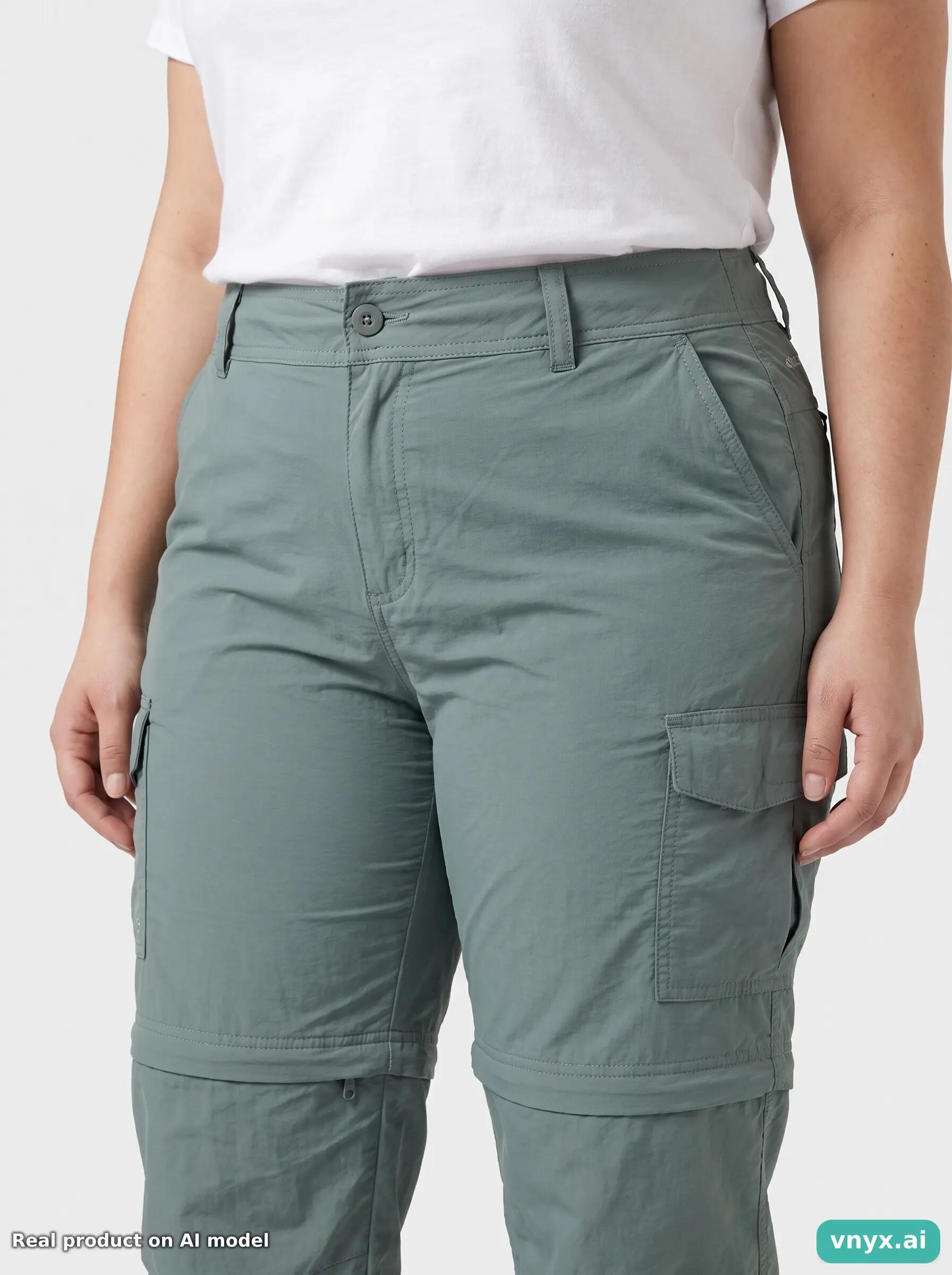 Second Life - Regular Columbia Sportswear Trousers in Sage Green size XXL 6/6