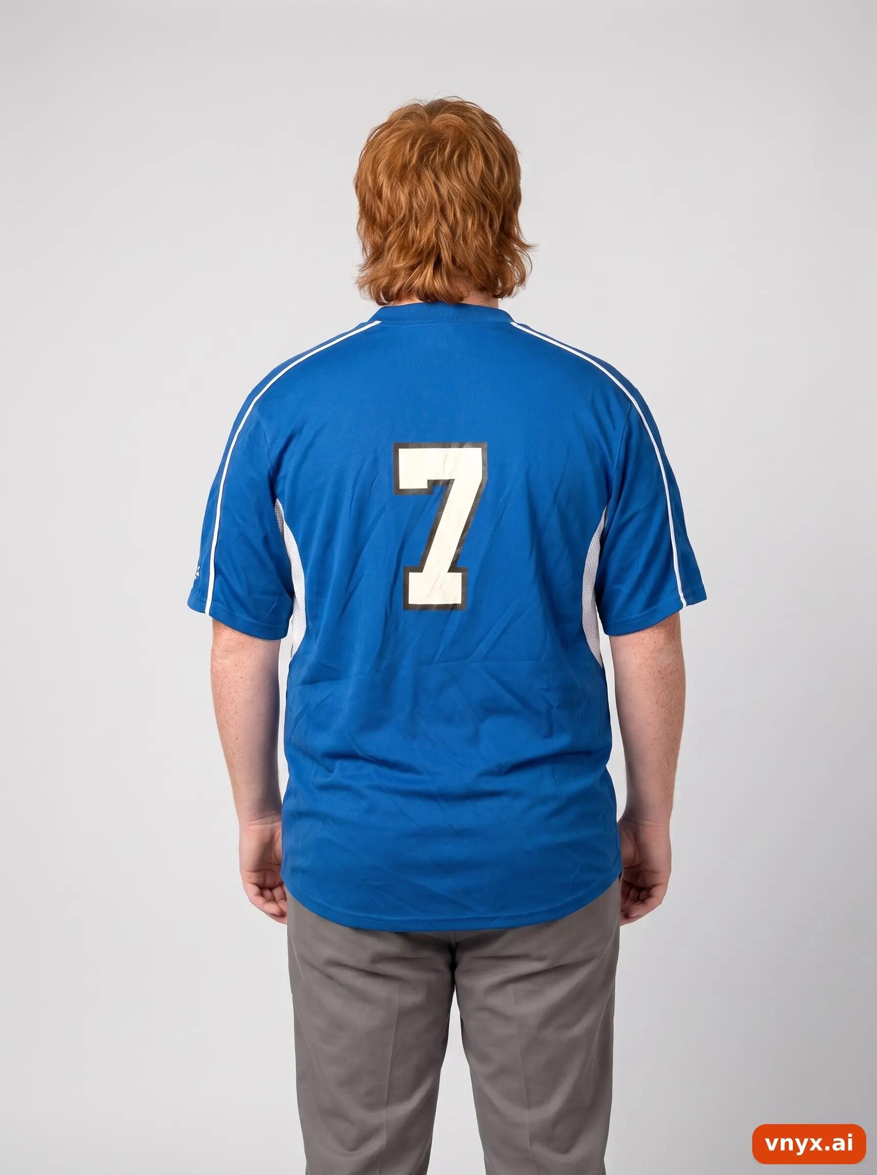 Second Life - Vintage Alleson Dark Blue T-Shirt Men L 2/6