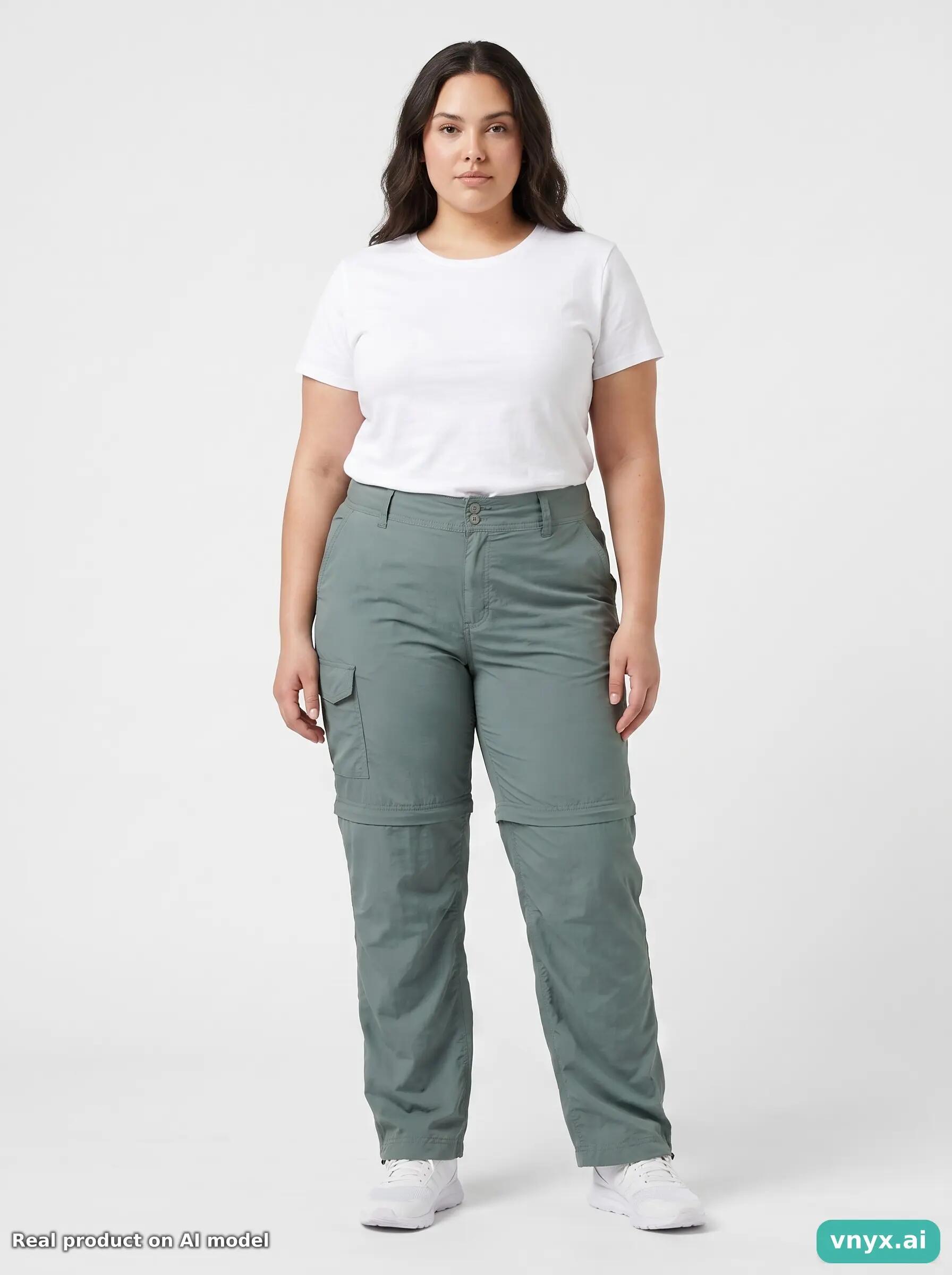Second Life - Regular Columbia Sportswear Trousers in Sage Green size XXL 5/6