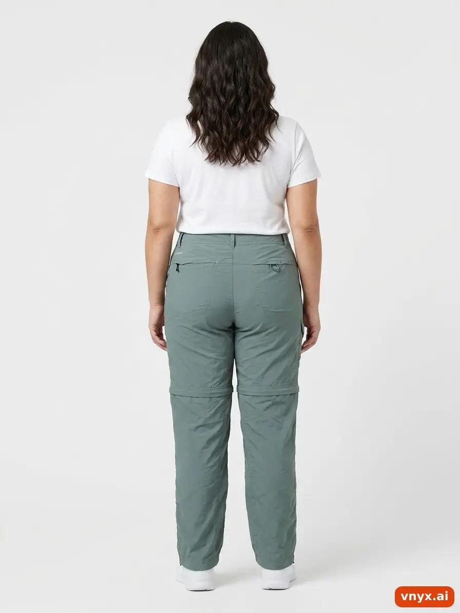 Second Life - Regular Columbia Sportswear Trousers in Sage Green size XXL 3/6
