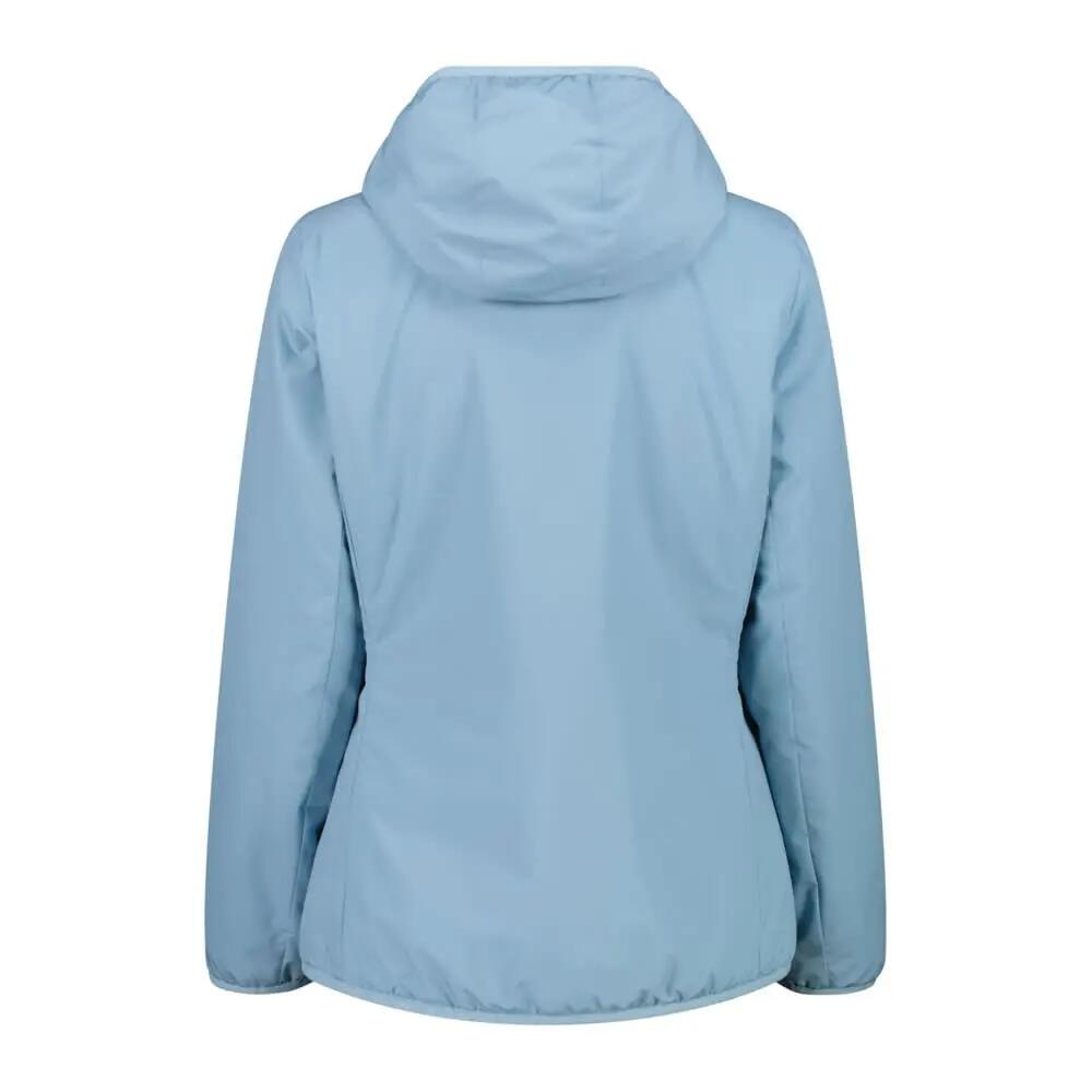 Outdoorjassen Dames - CMP Woman Jacket  Hoody -  CoolBlue 3/3
