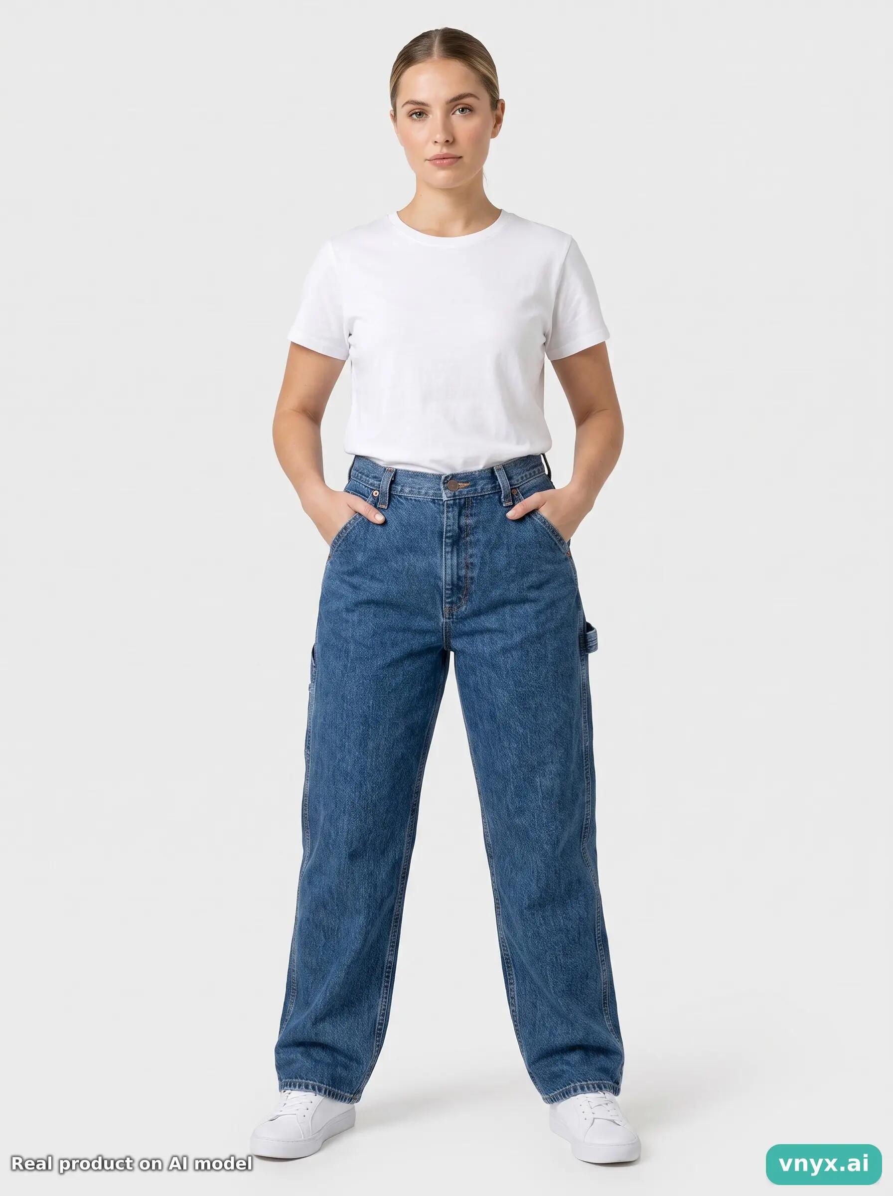 Second Life - Vintage Wrangler Dark Blue Jeans Women W38 L30 5/6