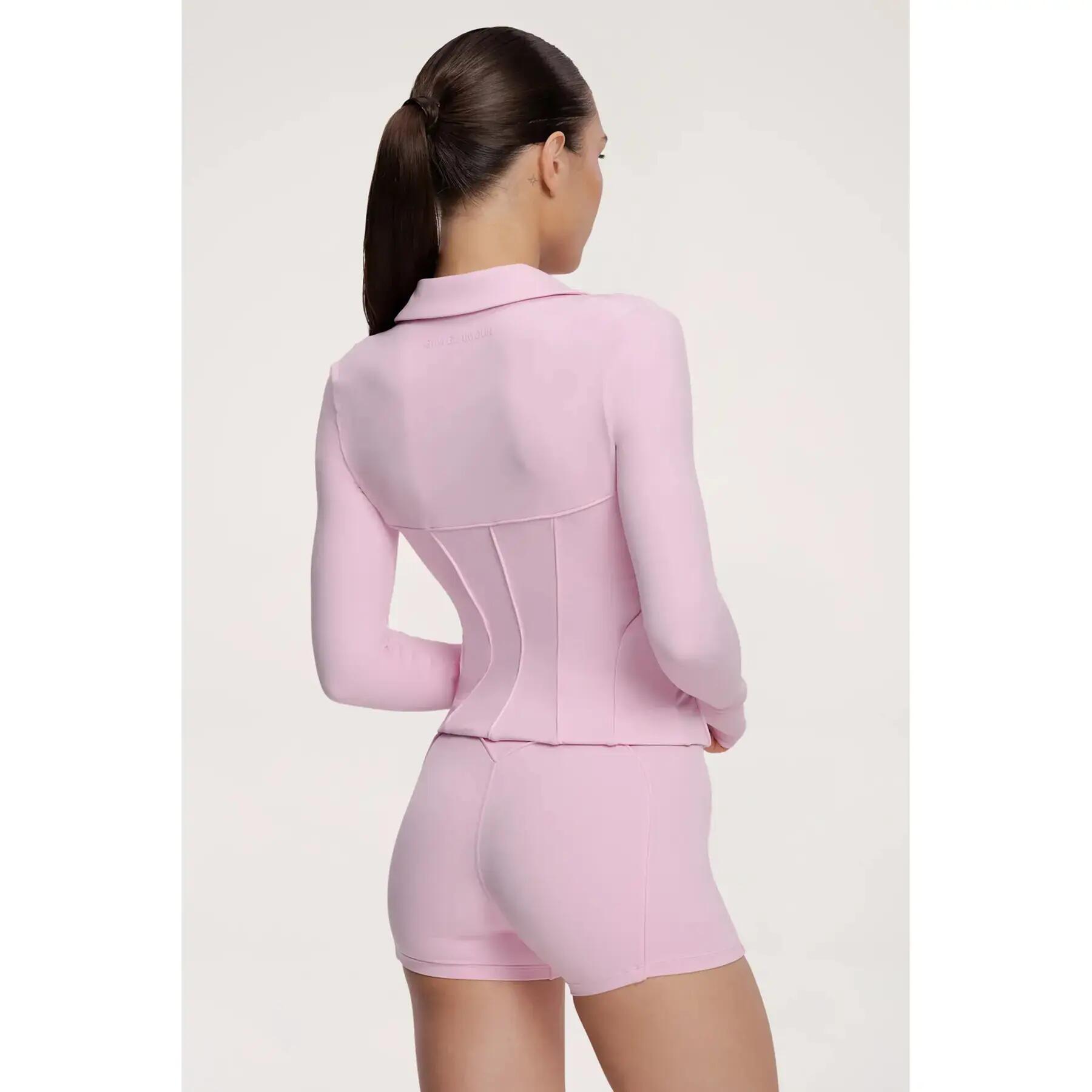 Damenjacke mit Reißverschluss Gym Glamour Pilates Era 3/7