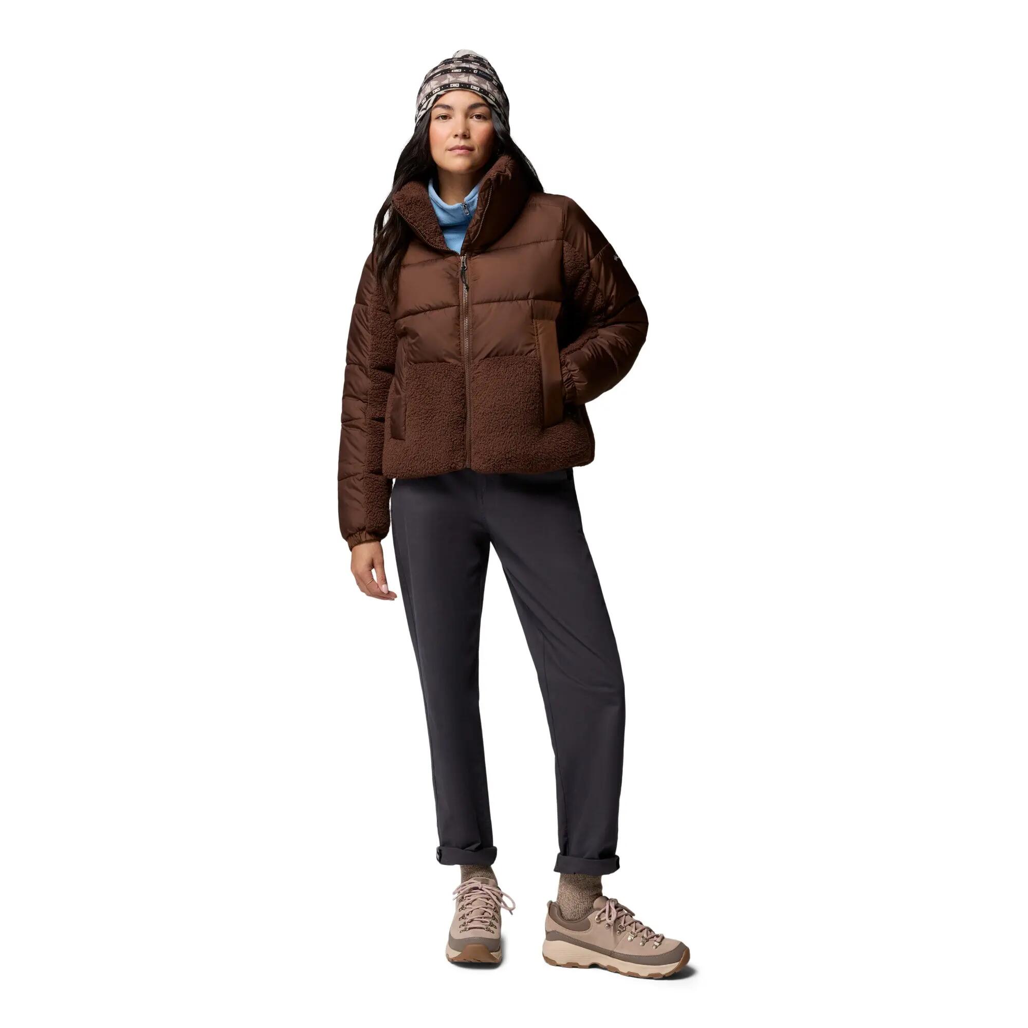 Bunda Columbia Leadbetter Point Ii Sherpa Hybrid Žena 5/5