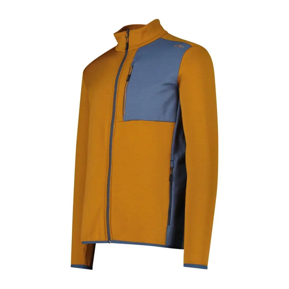Fleece Pullover Herren - CMP Man Strech Jacket - Caramel 2/3