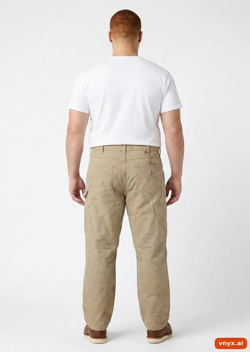 Second Life - Vintage Carhartt Sandy Beige Trousers Men W35 L32 3/6