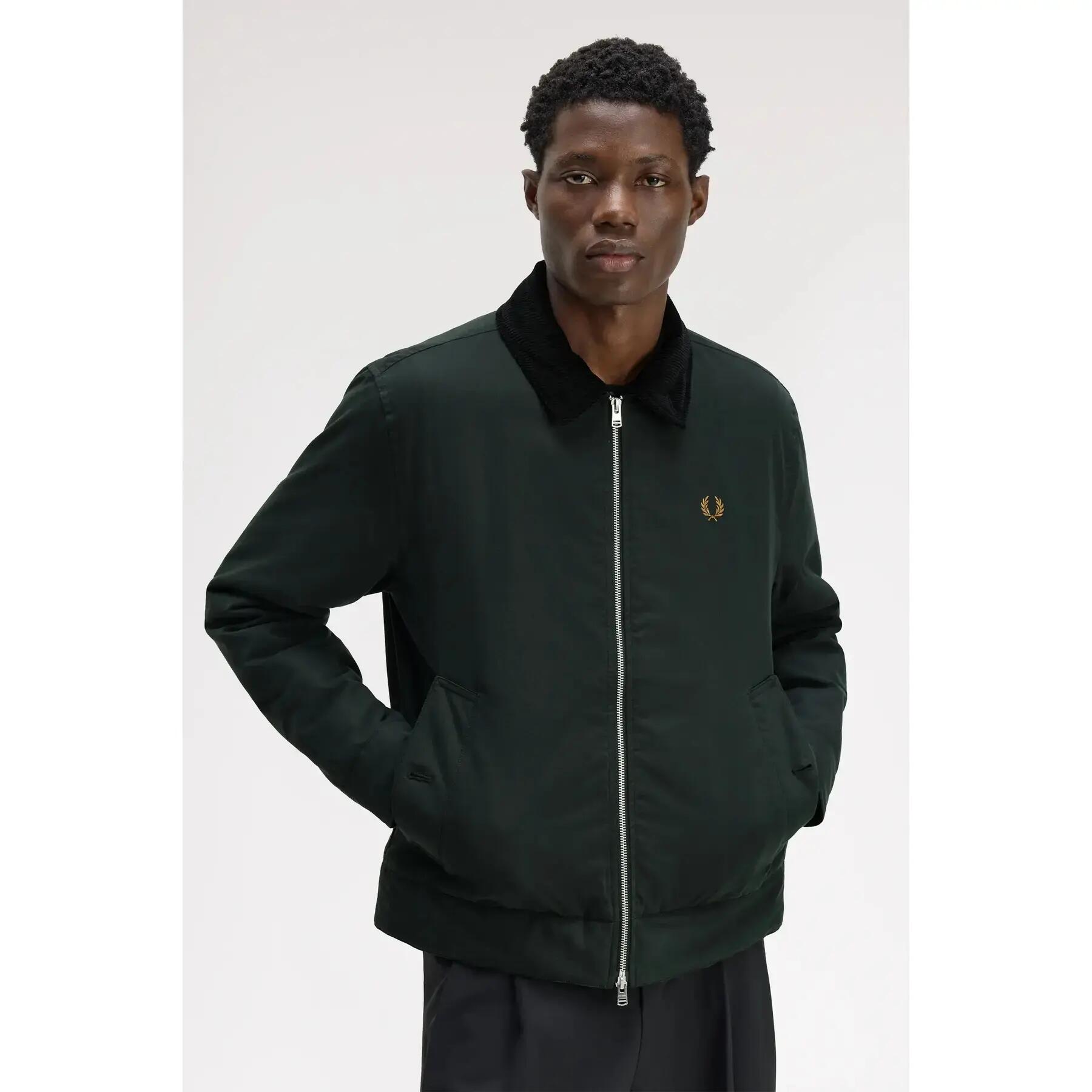Veste caban em algodão Fred Perry 4/7