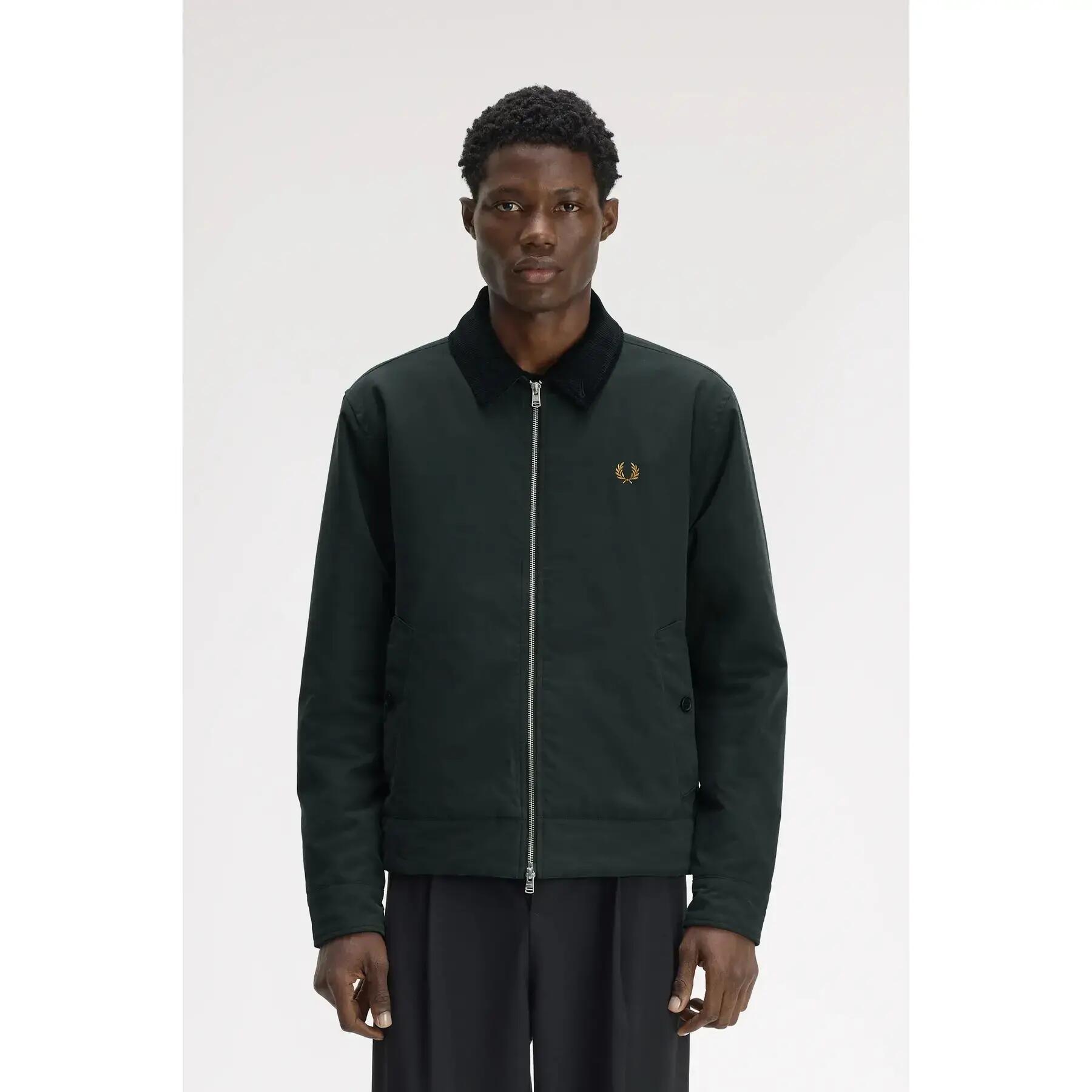 Veste caban em algodão Fred Perry 3/7