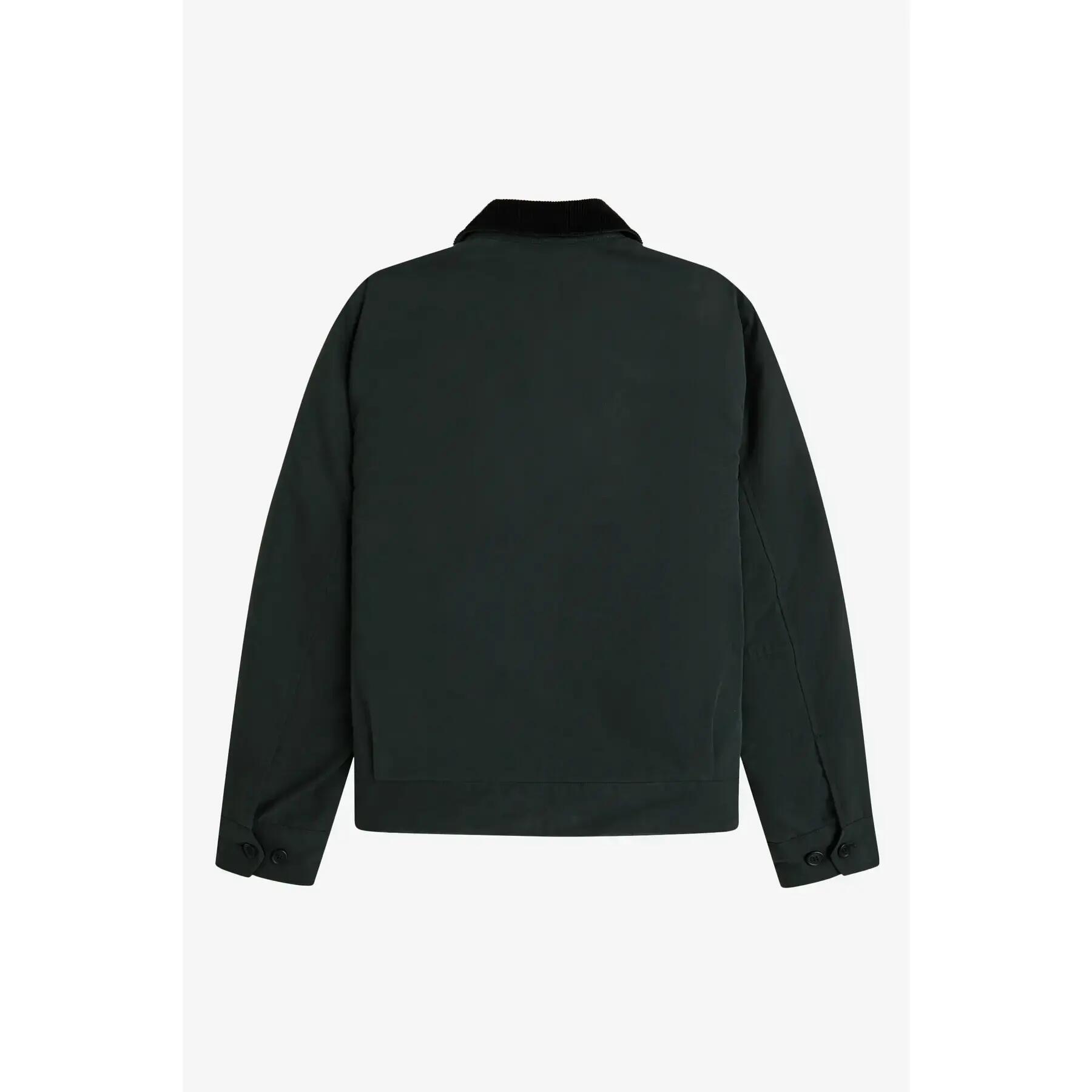 Veste caban em algodão Fred Perry 2/7