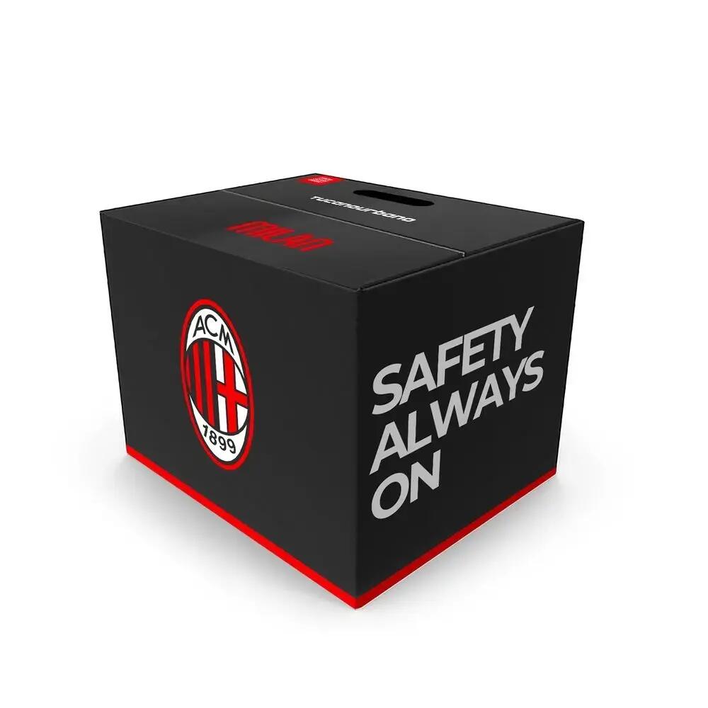 féljetes motoros sisak Tucano Urbano El'jettin 6.0 Ac Milan 5/5