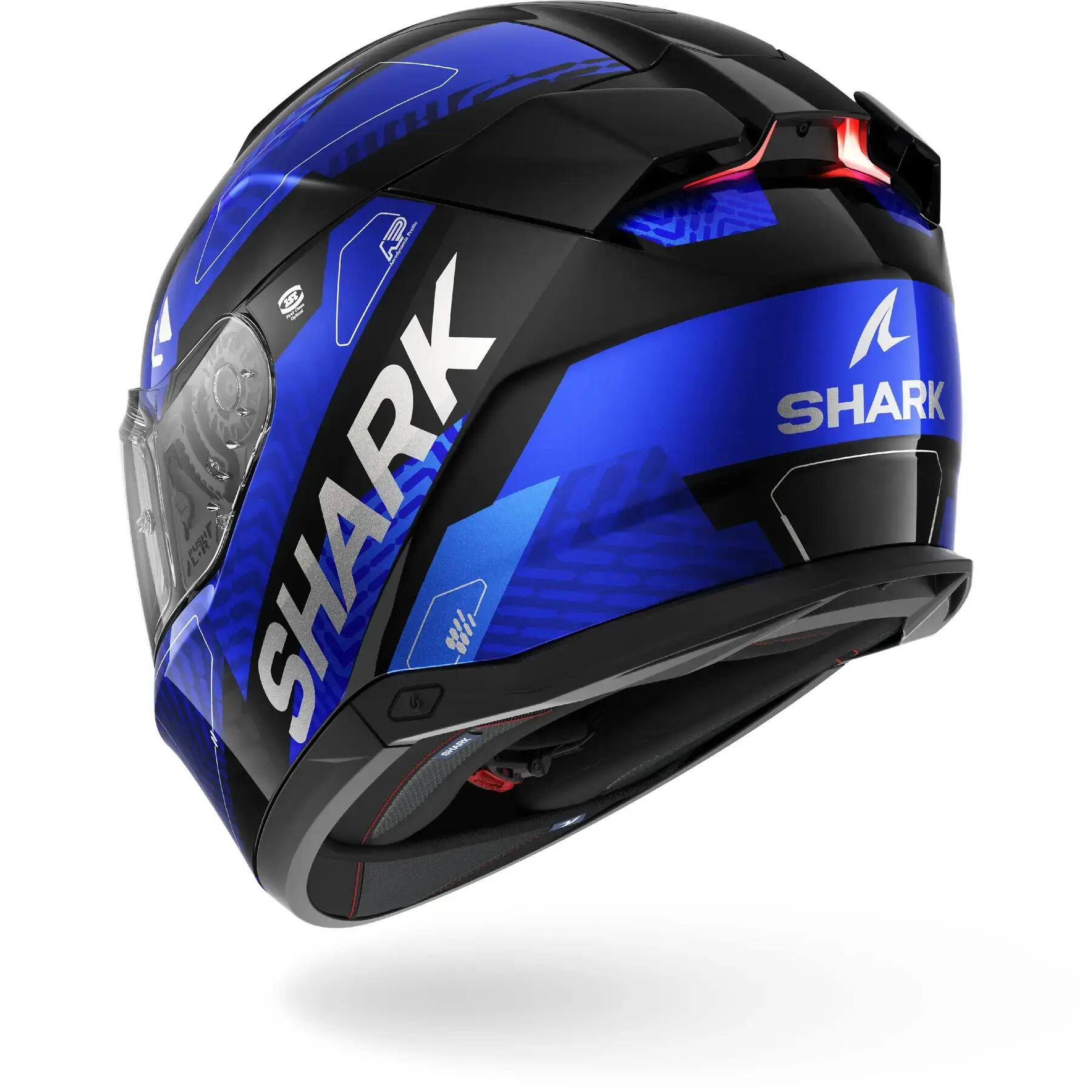 Motorrad-Integralhelm Shark Skwal I3 Ready 3/3