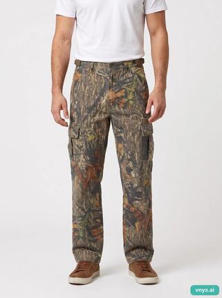 Second Life - Mossy Oak Camouflage Cargo Trousers Youth L