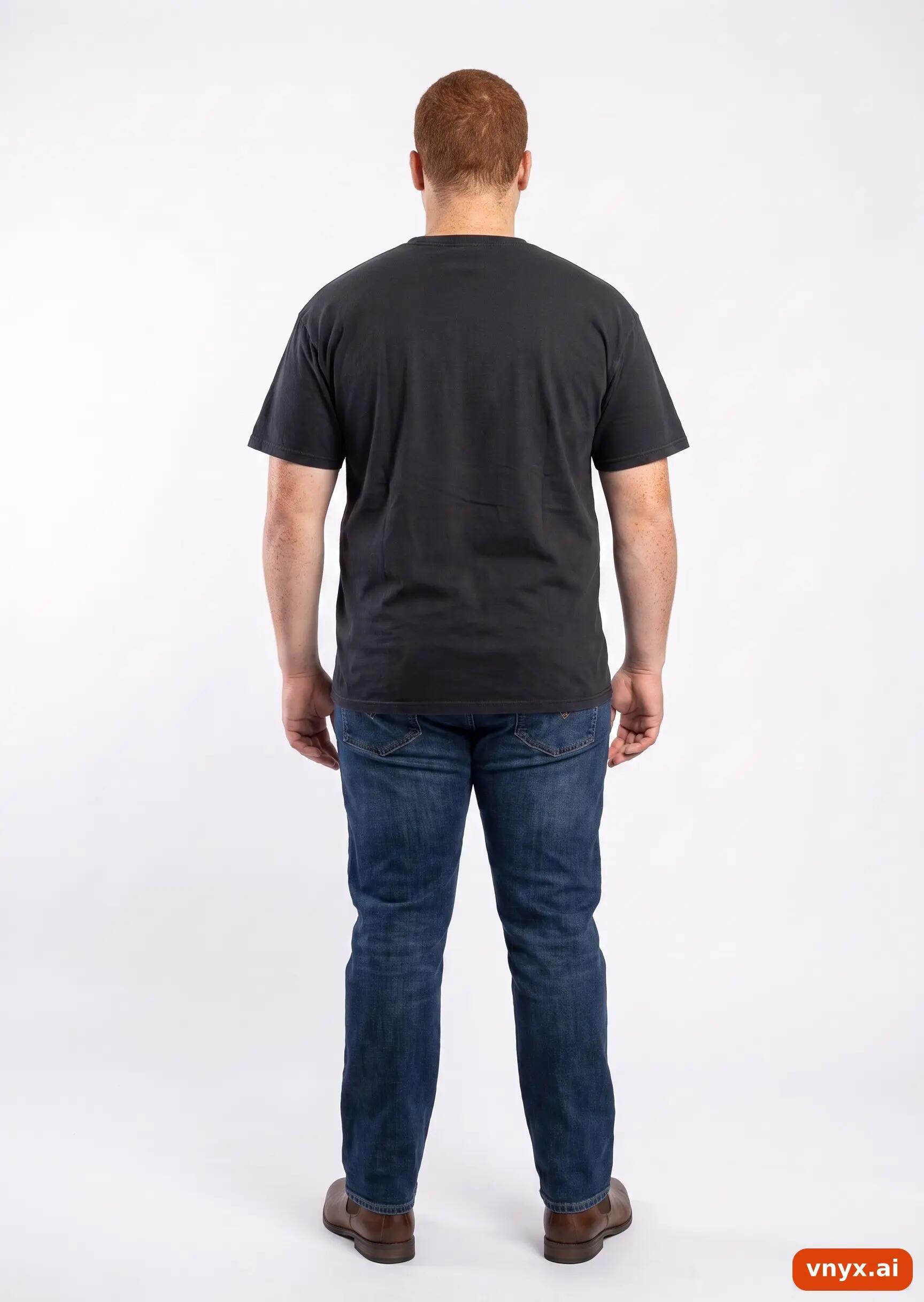 Second Life - Vintage Fruit of the Loom Jet Black T-Shirt Men XL 4/6