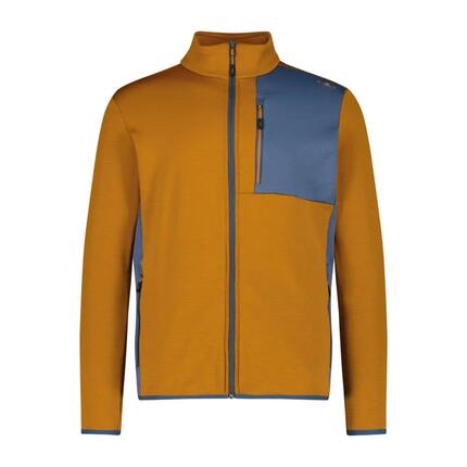 Fleece Pullover Herren - CMP Man Strech Jacket - Avio