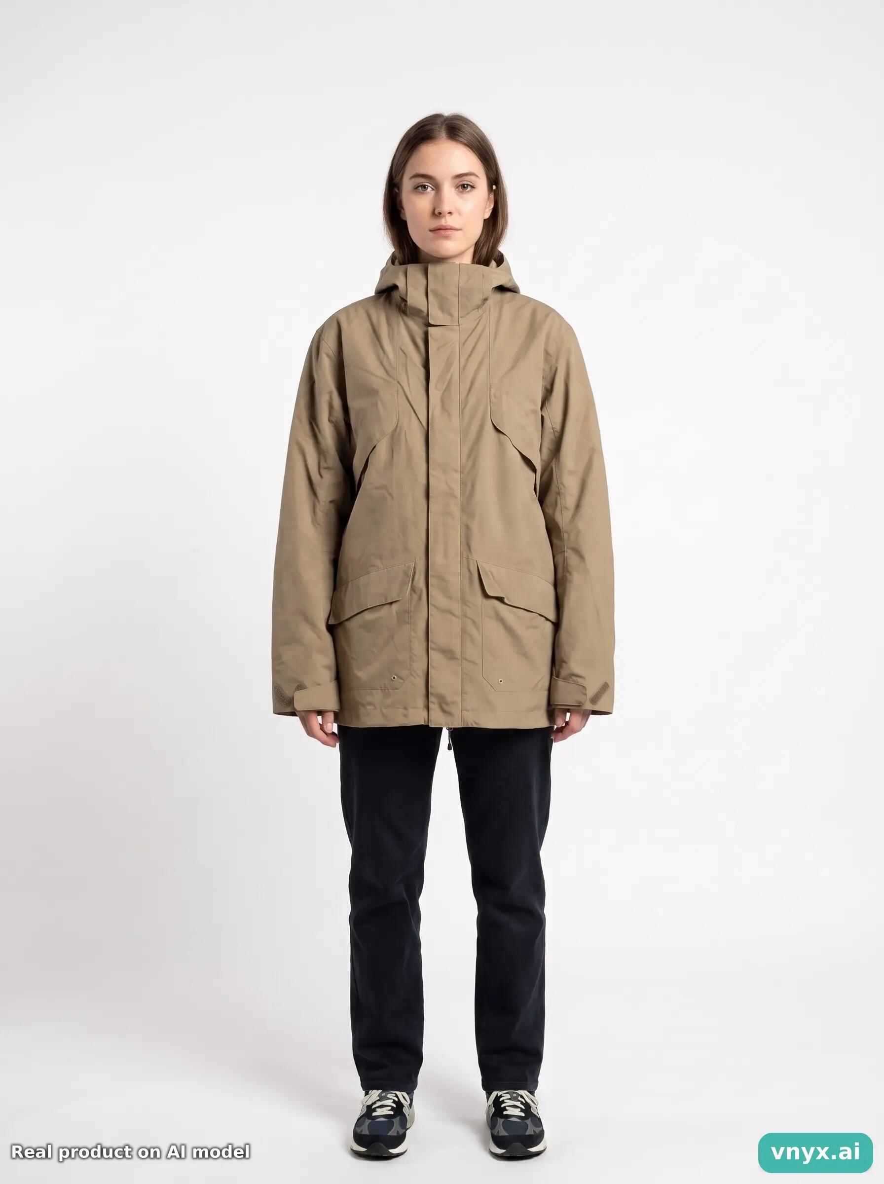 Second Life - Vintage Tenson Classic Beige Outdoor Jacket Women M 5/6