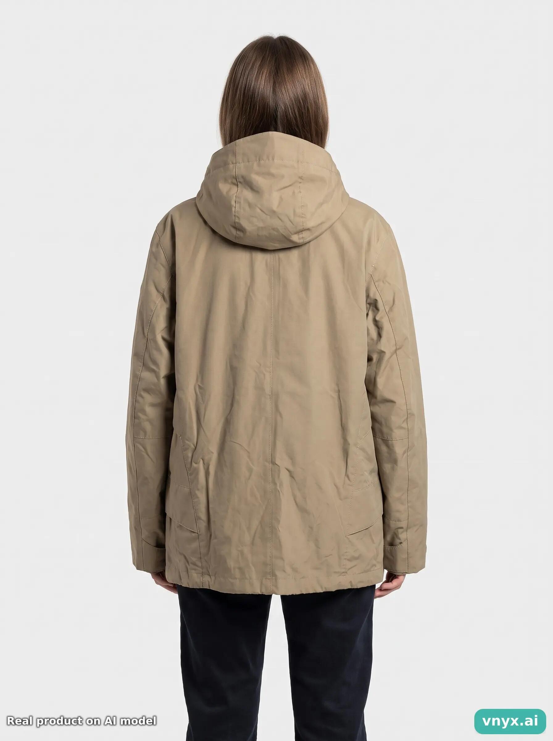 Second Life - Vintage Tenson Classic Beige Outdoor Jacket Women M 4/6