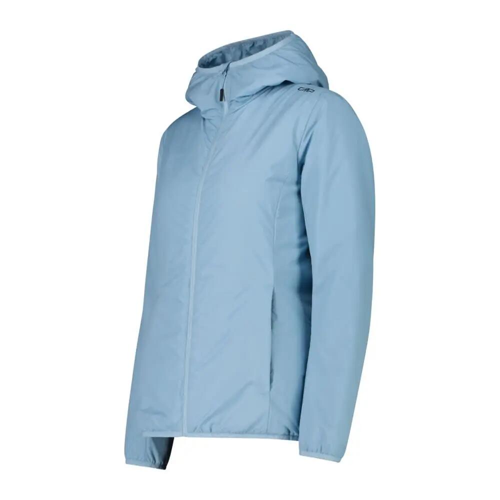 Outdoorjassen Dames - CMP Woman Jacket  Hoody -  CoolBlue 2/3