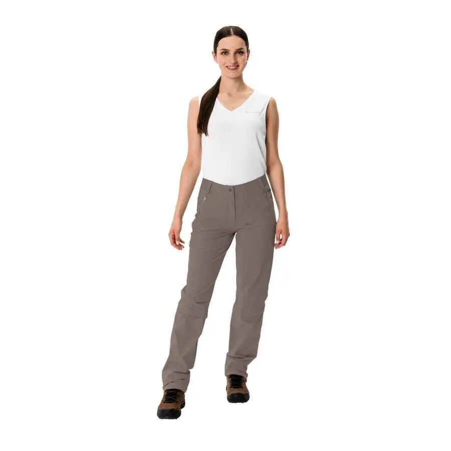 Damen Reißverschluss-Hose VAUDE Farley Stretch Capri III 3/6