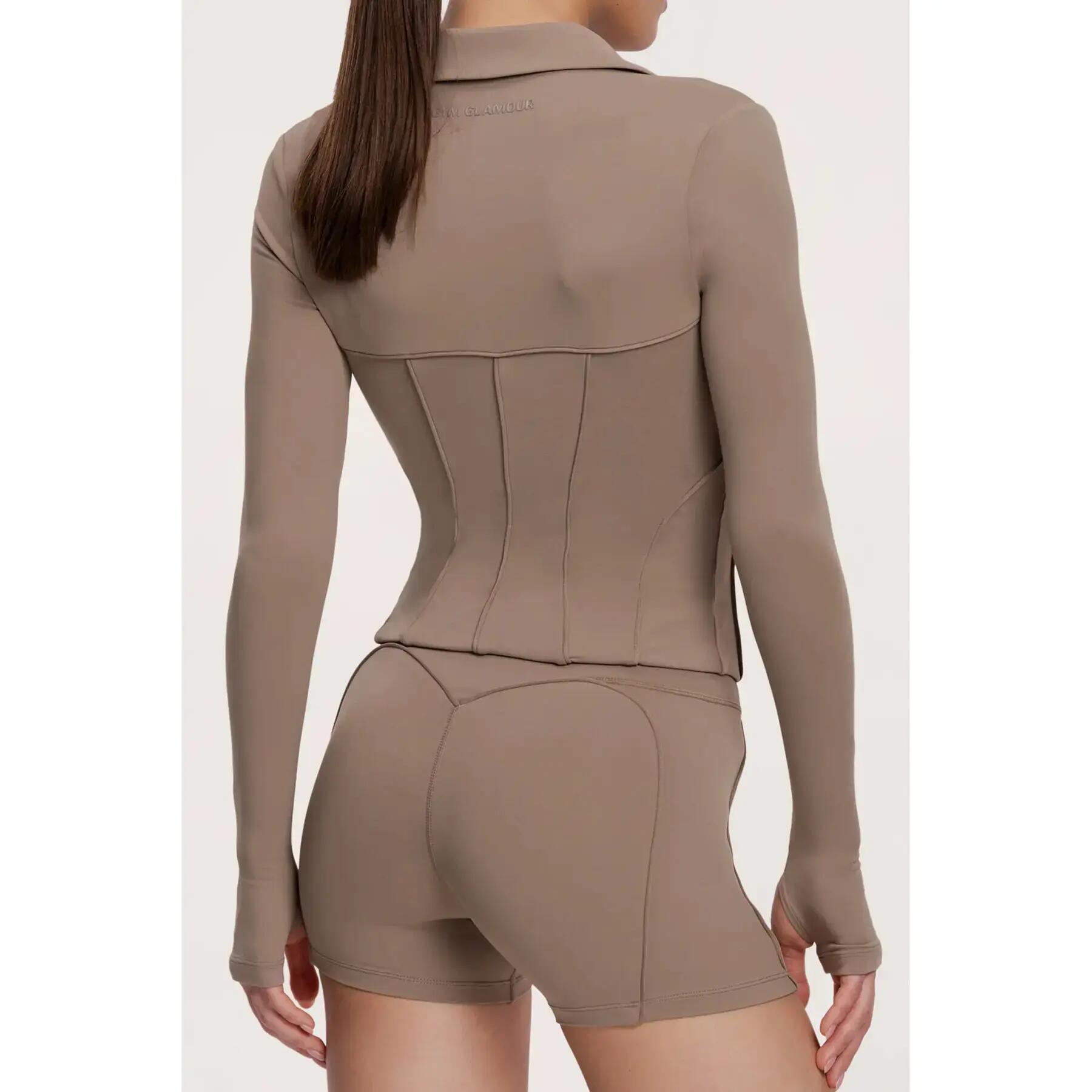 Veste zippée femme Gym Glamour Pilates Era 7/7
