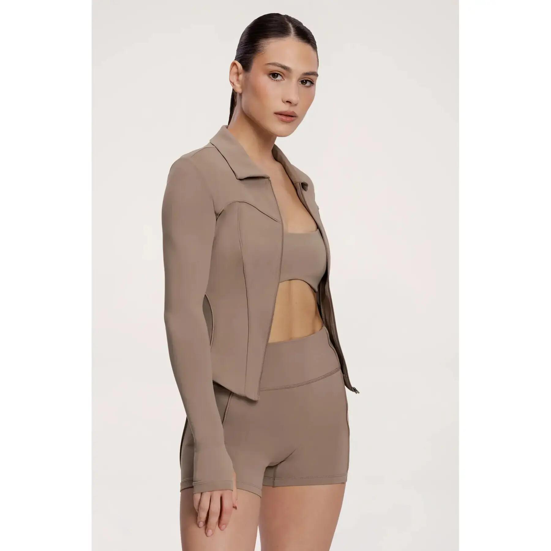 Veste zippée femme Gym Glamour Pilates Era 5/7