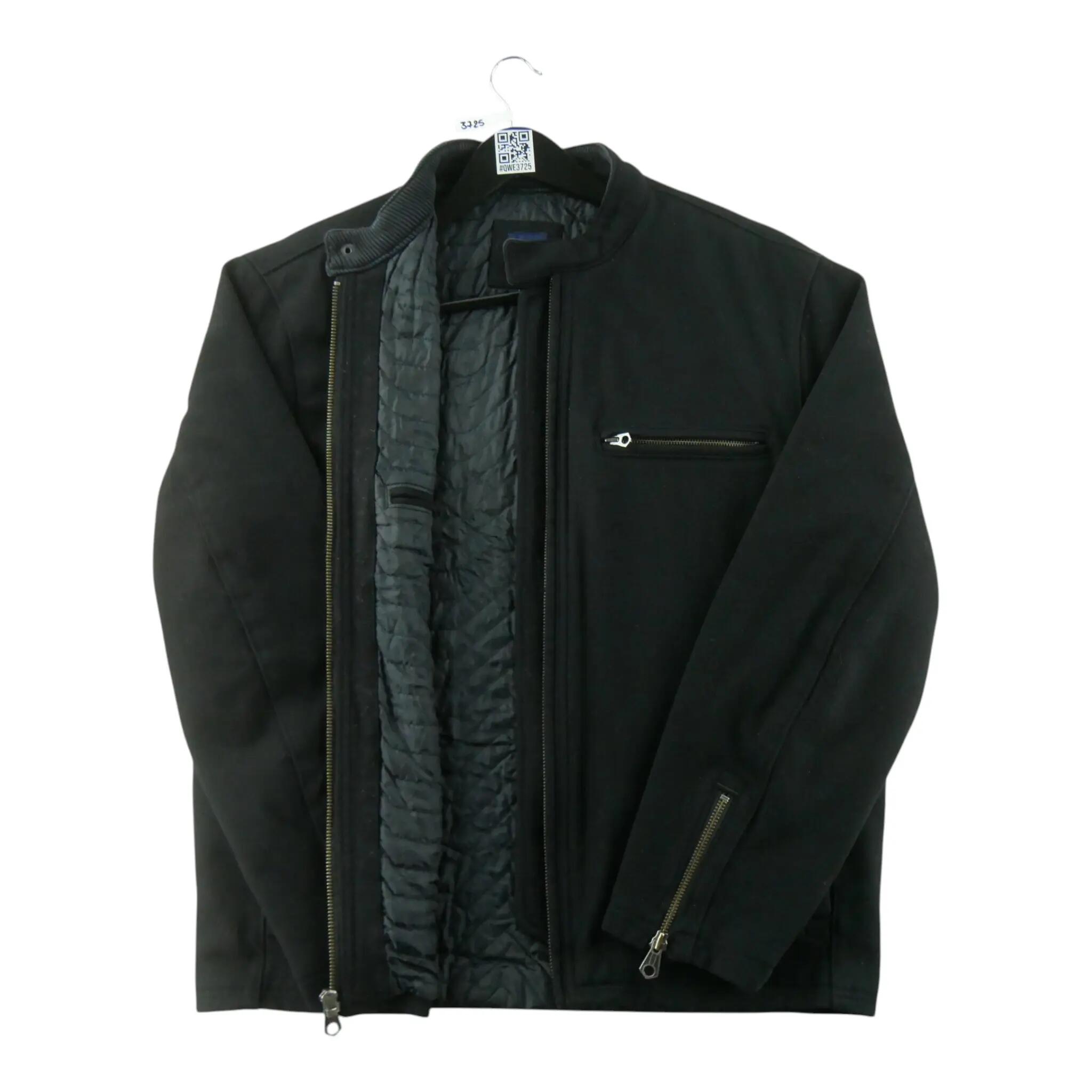 Refurbished - Herren Blouson Gerader Schnitt Motorradstil - Wie neu 3/7