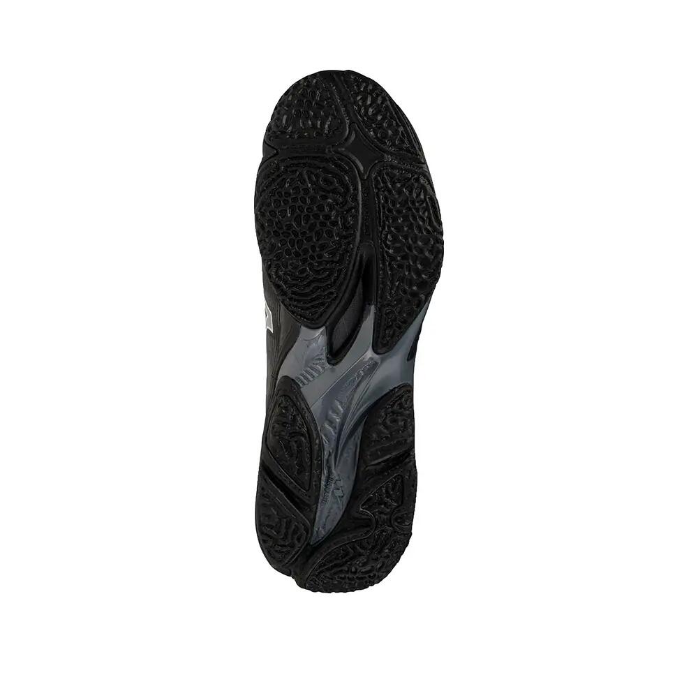 Buty do siatkówki Mizuno Wave Lightning Elite Mid Czarny/Szary ultime/Inde encre 5/6