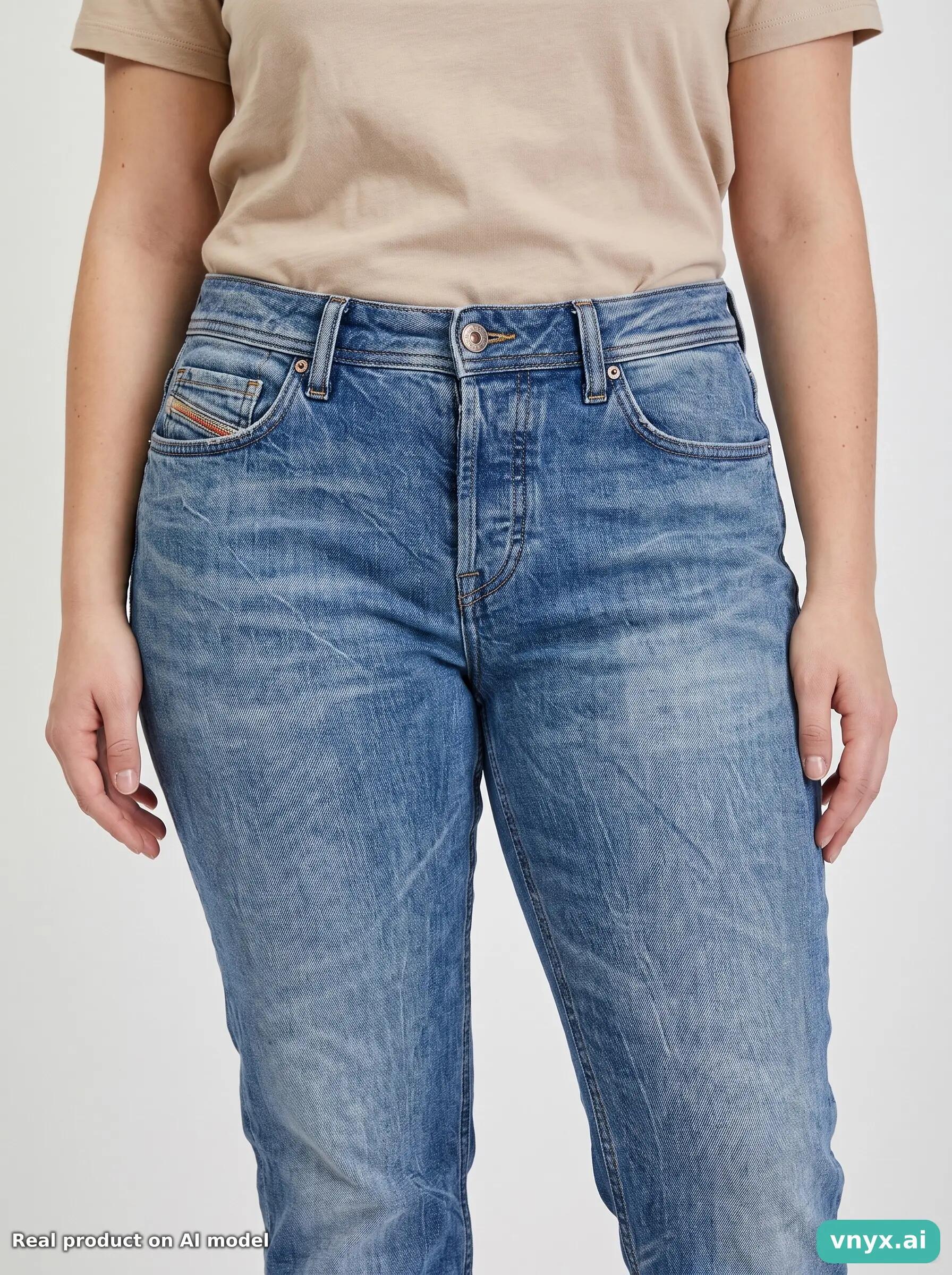 Second Life - Vintage Diesel Dark Blue Jeans Women W30 L28 6/6