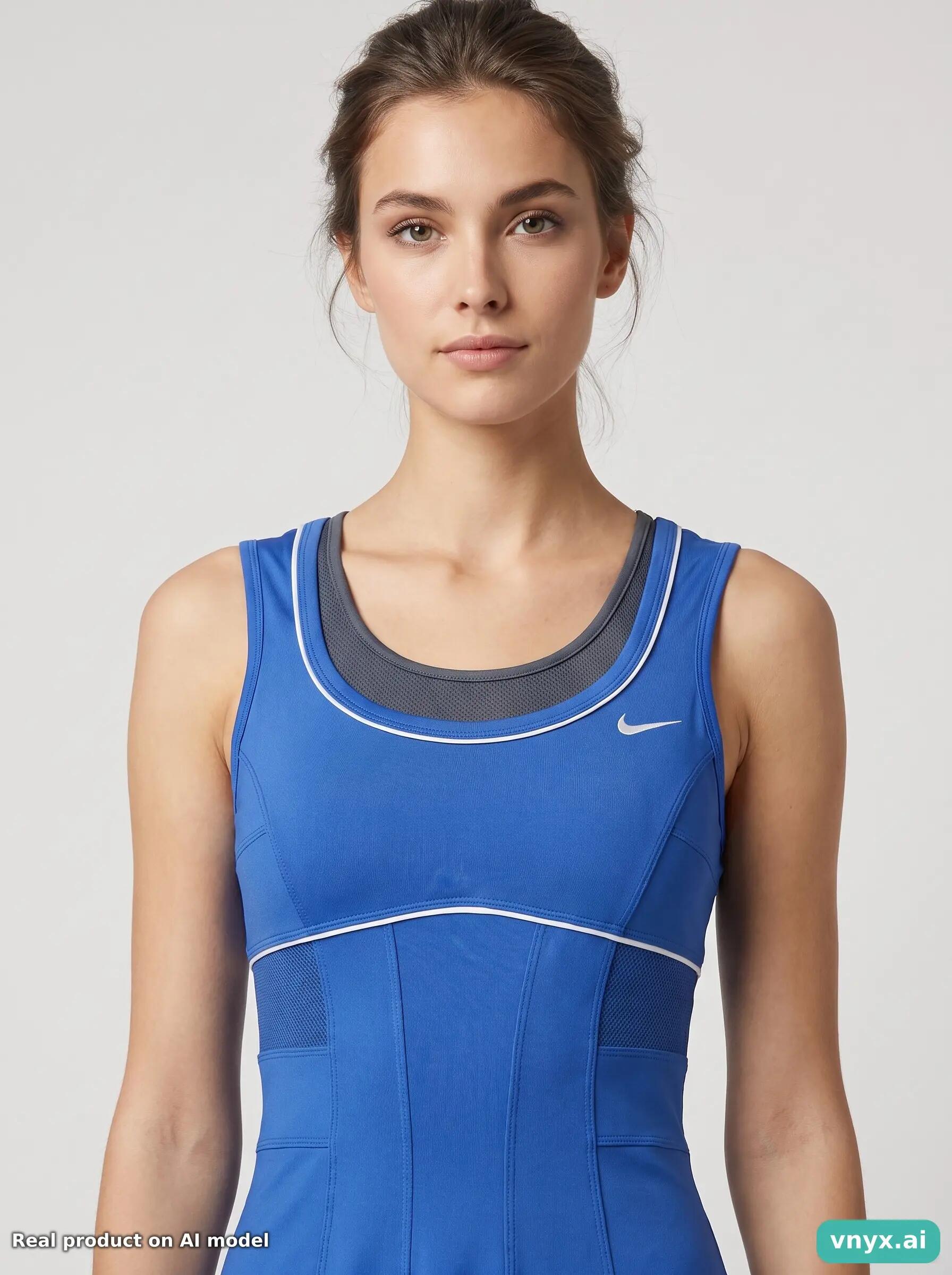Second Life - Vintage Nike Navy Casual Dress Women S 6/6