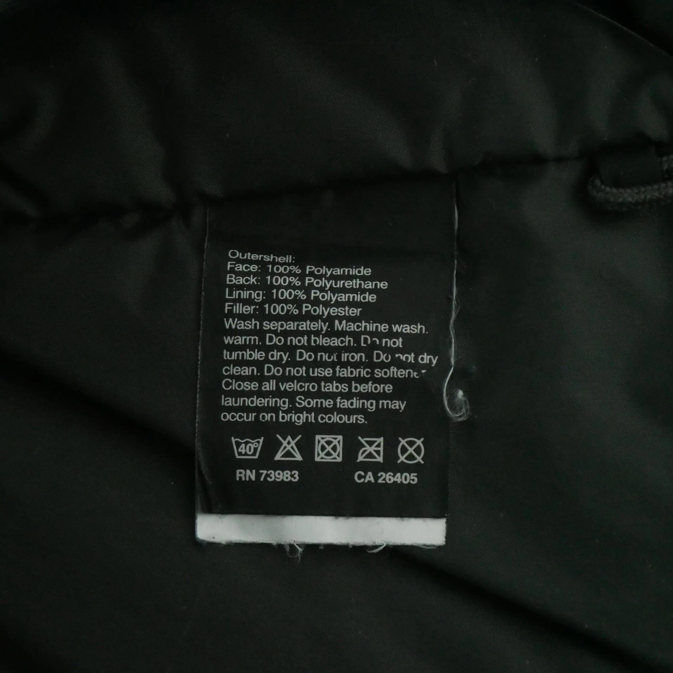 Second hand - Parka Uomo Taglio regular Nero - Stato molto buono 8/8