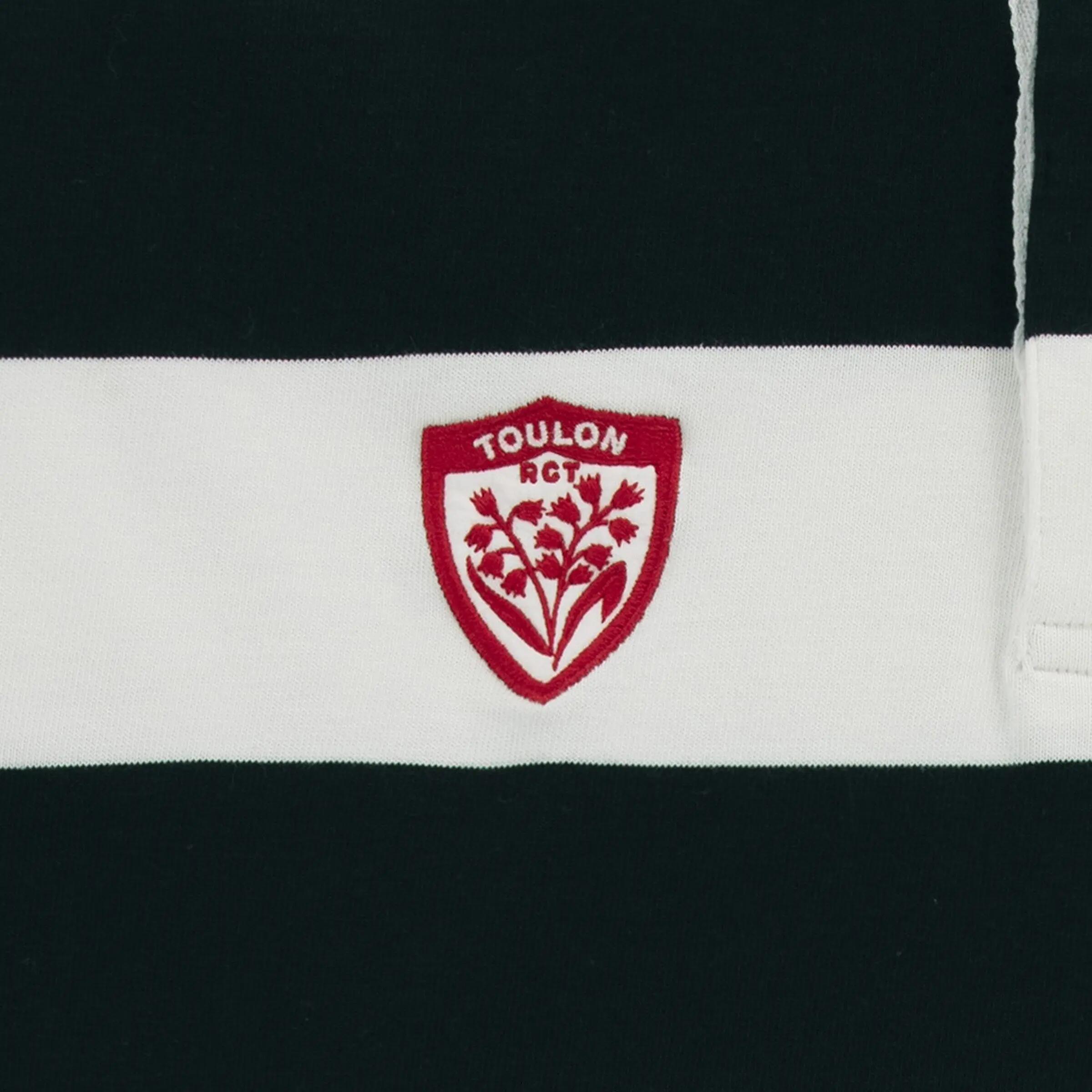 RCT gestreept katoenen rugbypolo met lange mouwen 5/5