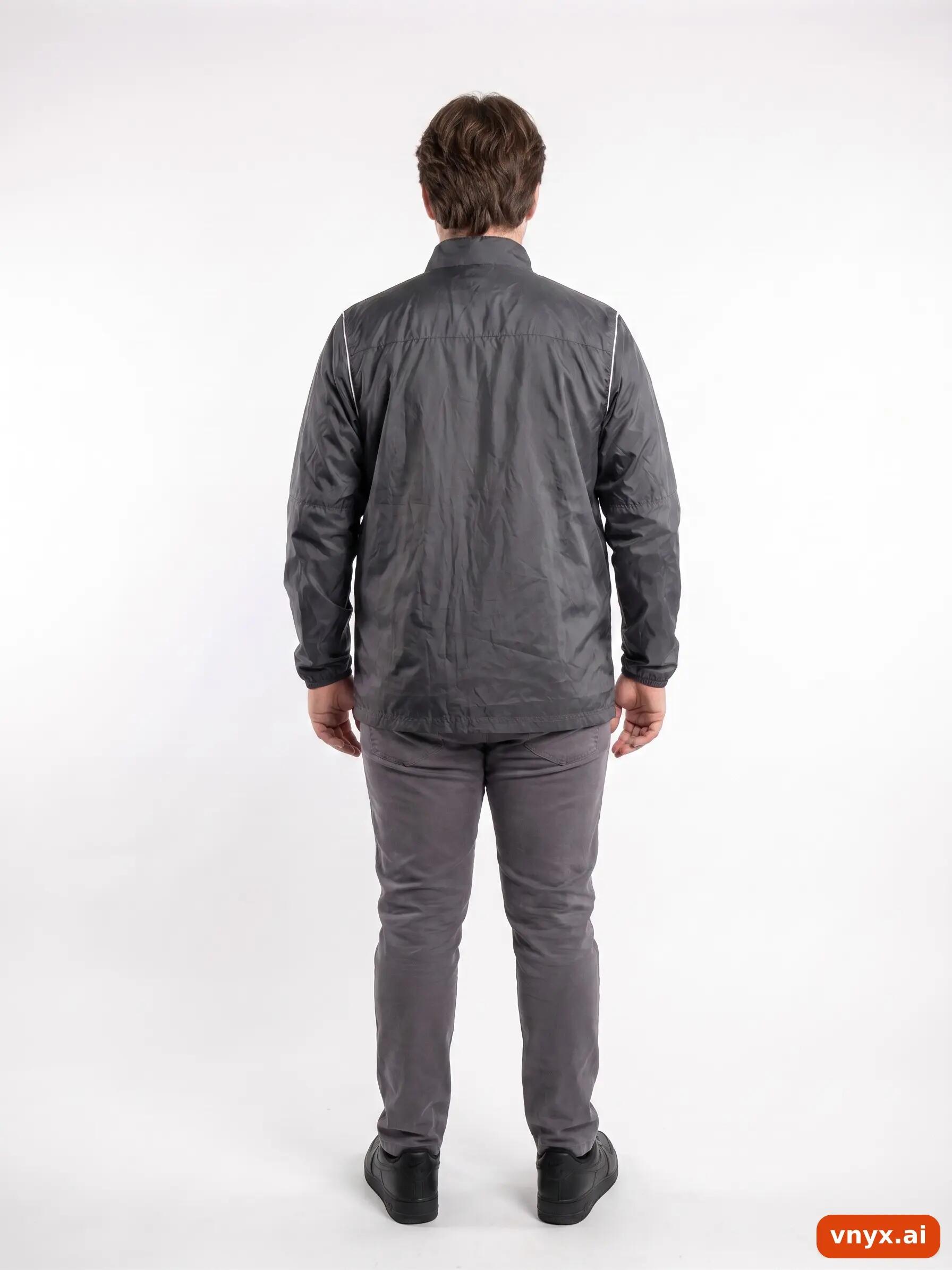 Second Life - Vintage Nike Grey Windbreaker Men L 4/6