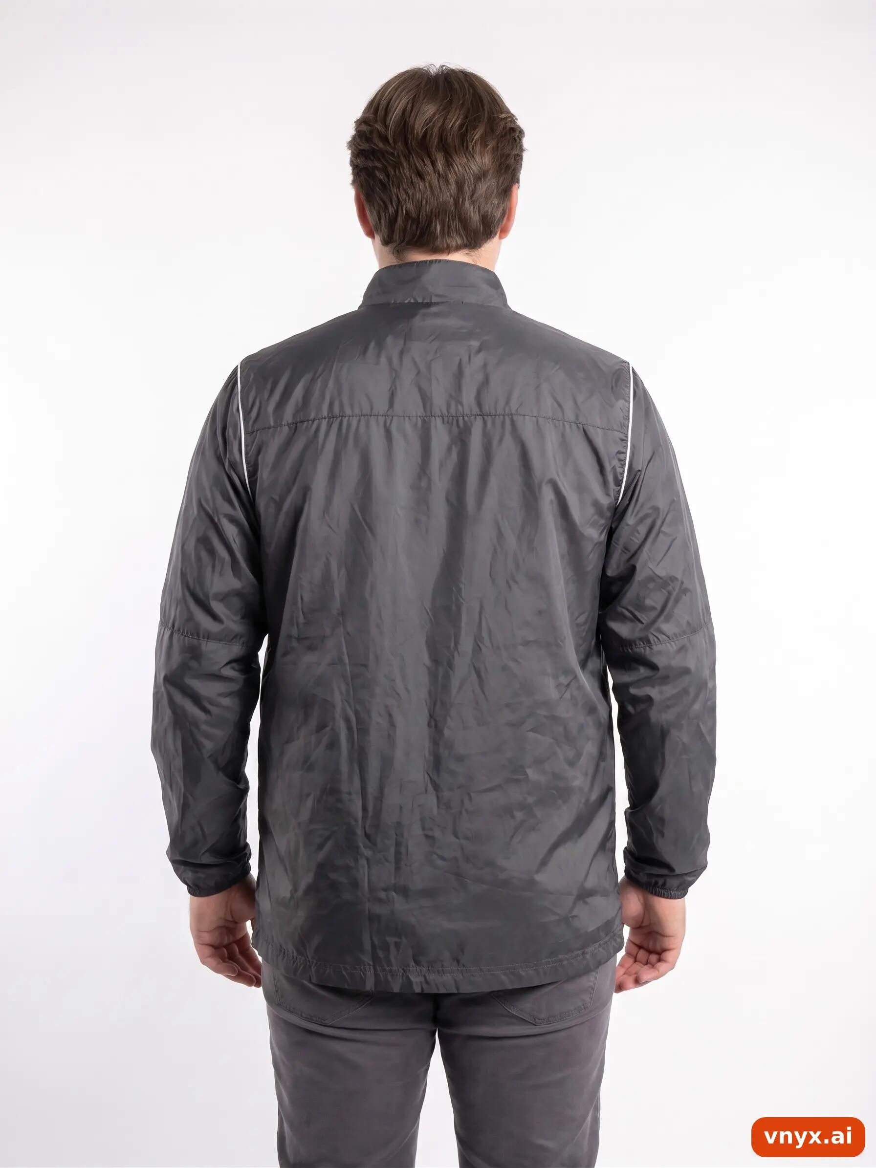 Second Life - Vintage Nike Grey Windbreaker Men L 2/6