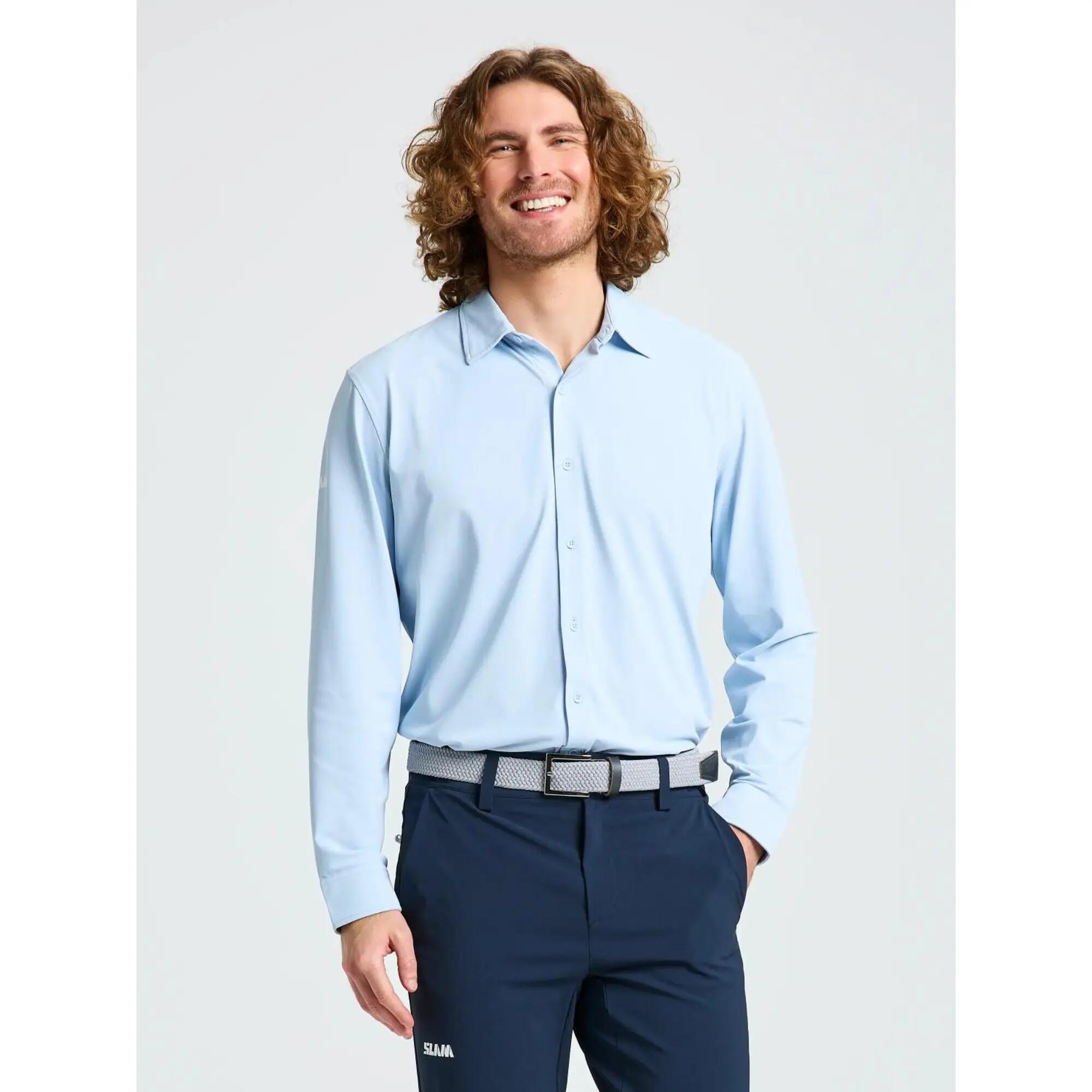 Camisa Técnica Piqué De Manga Comprida Slam Adulto 2/3