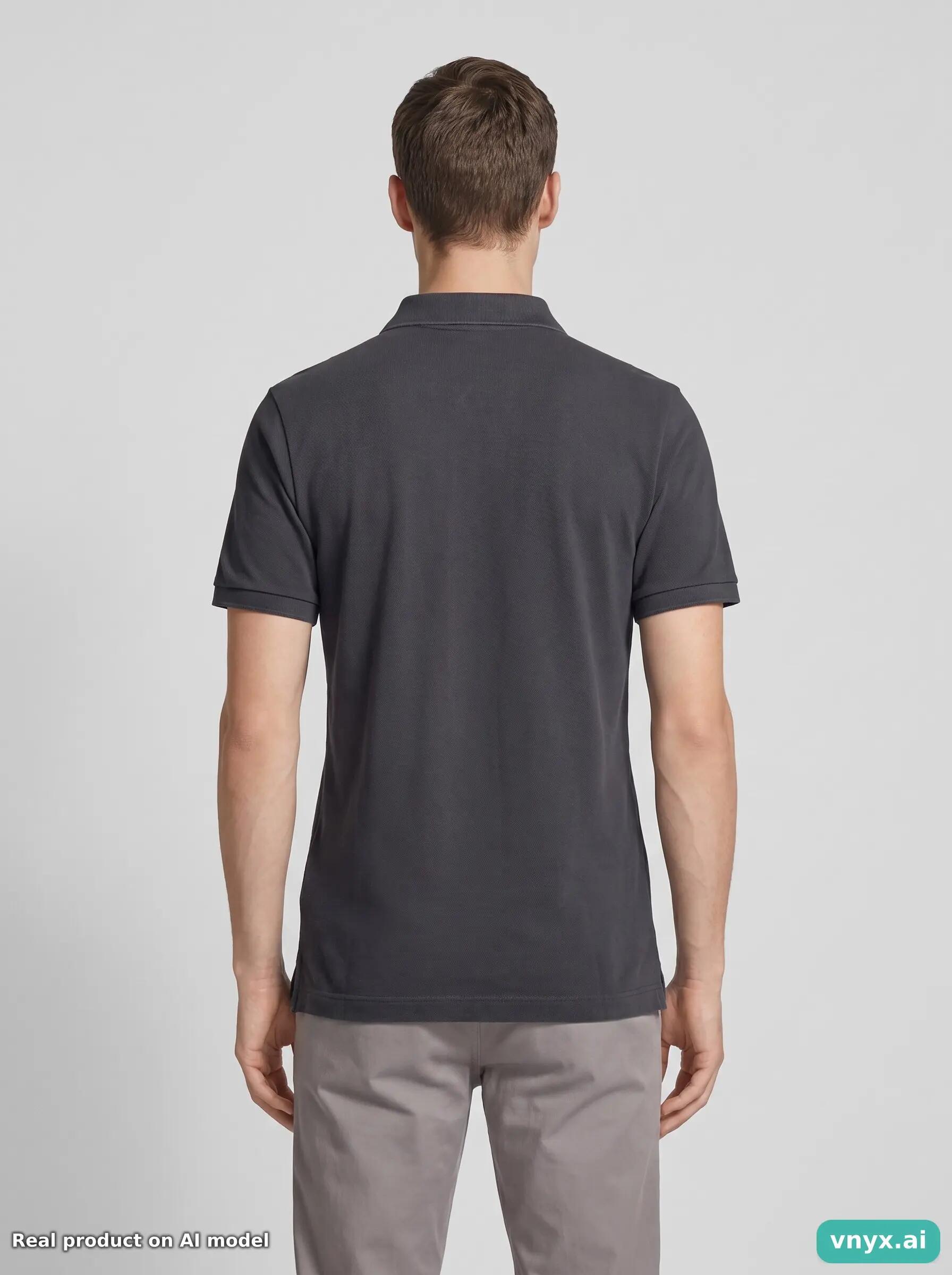 Second Life - Vintage Nike Washed Black Polo Men S 2/6