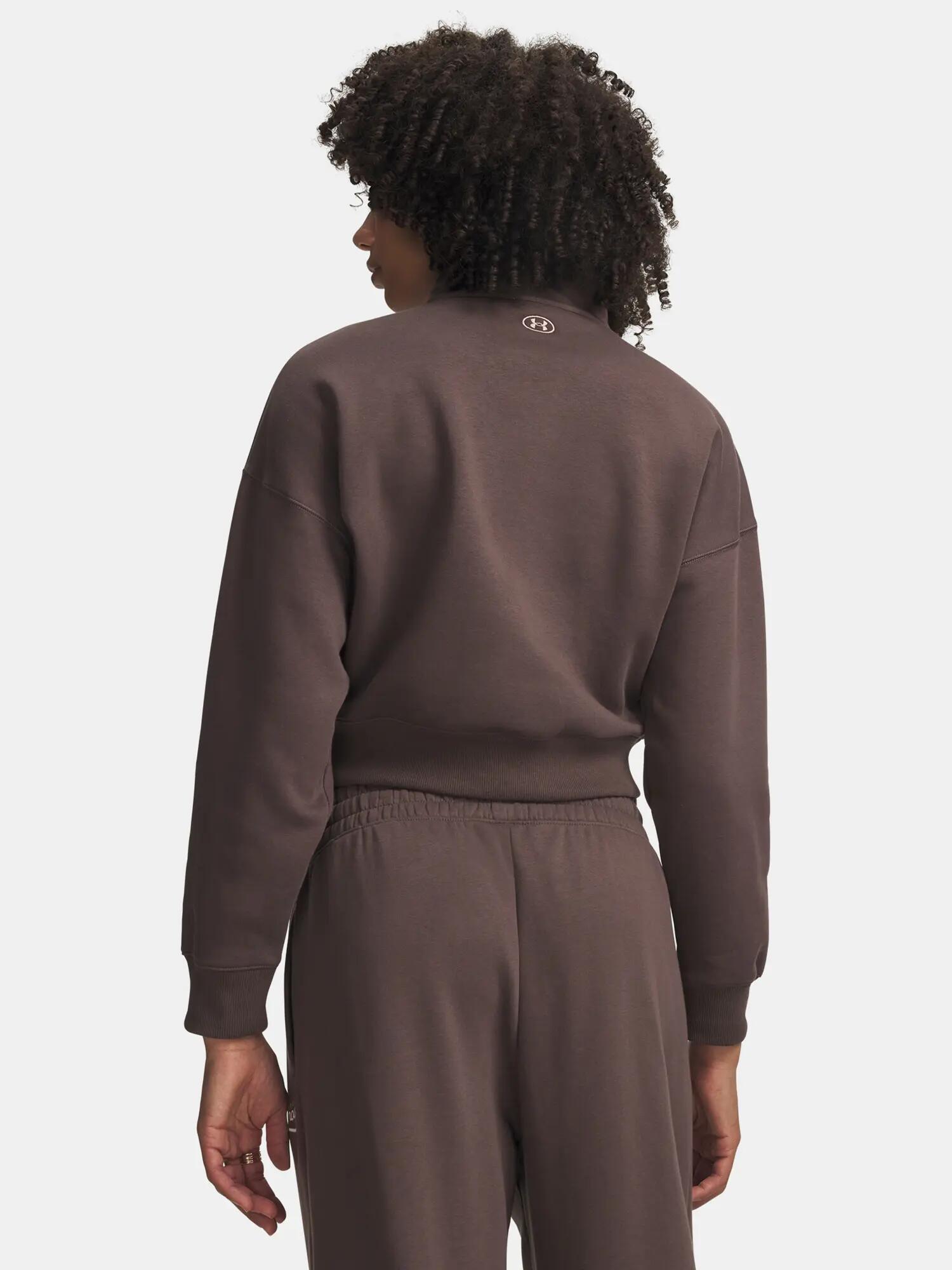 Női pulóver Under Armour RIVAL FLEECE VARSITY HZ 2/3