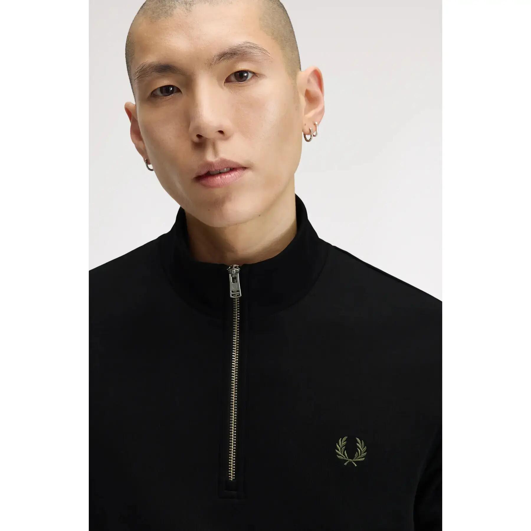 Camisola com 1/2 fecho Fred Perry 7/7