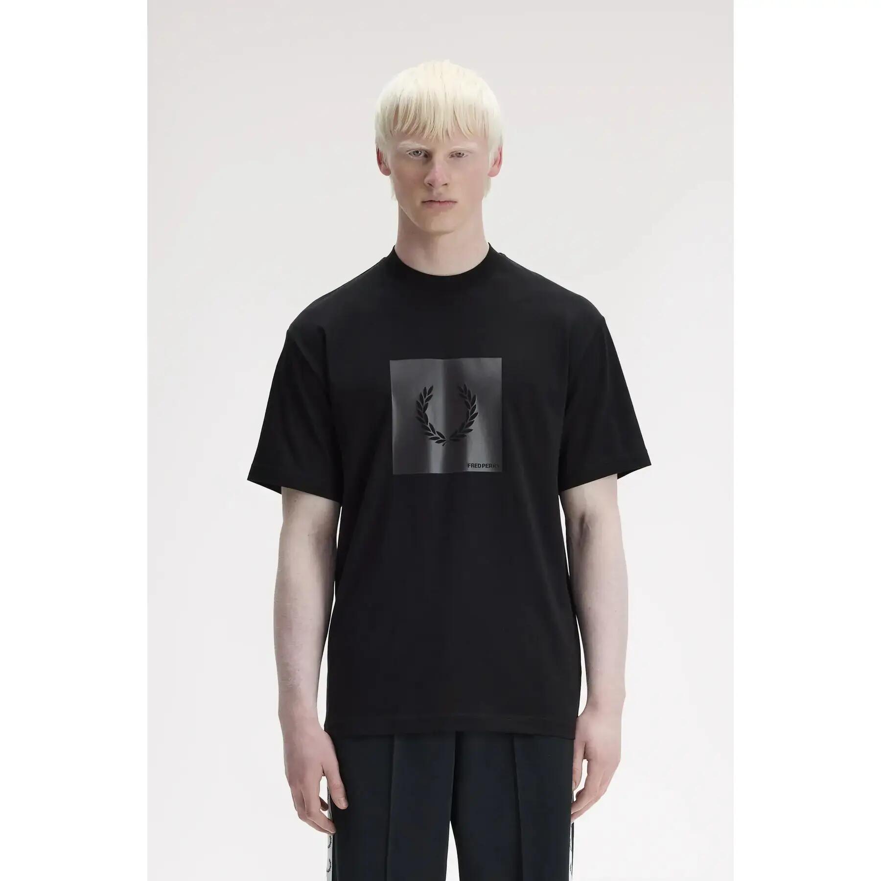 T-shirt Fred Perry Box Graphic 2/4
