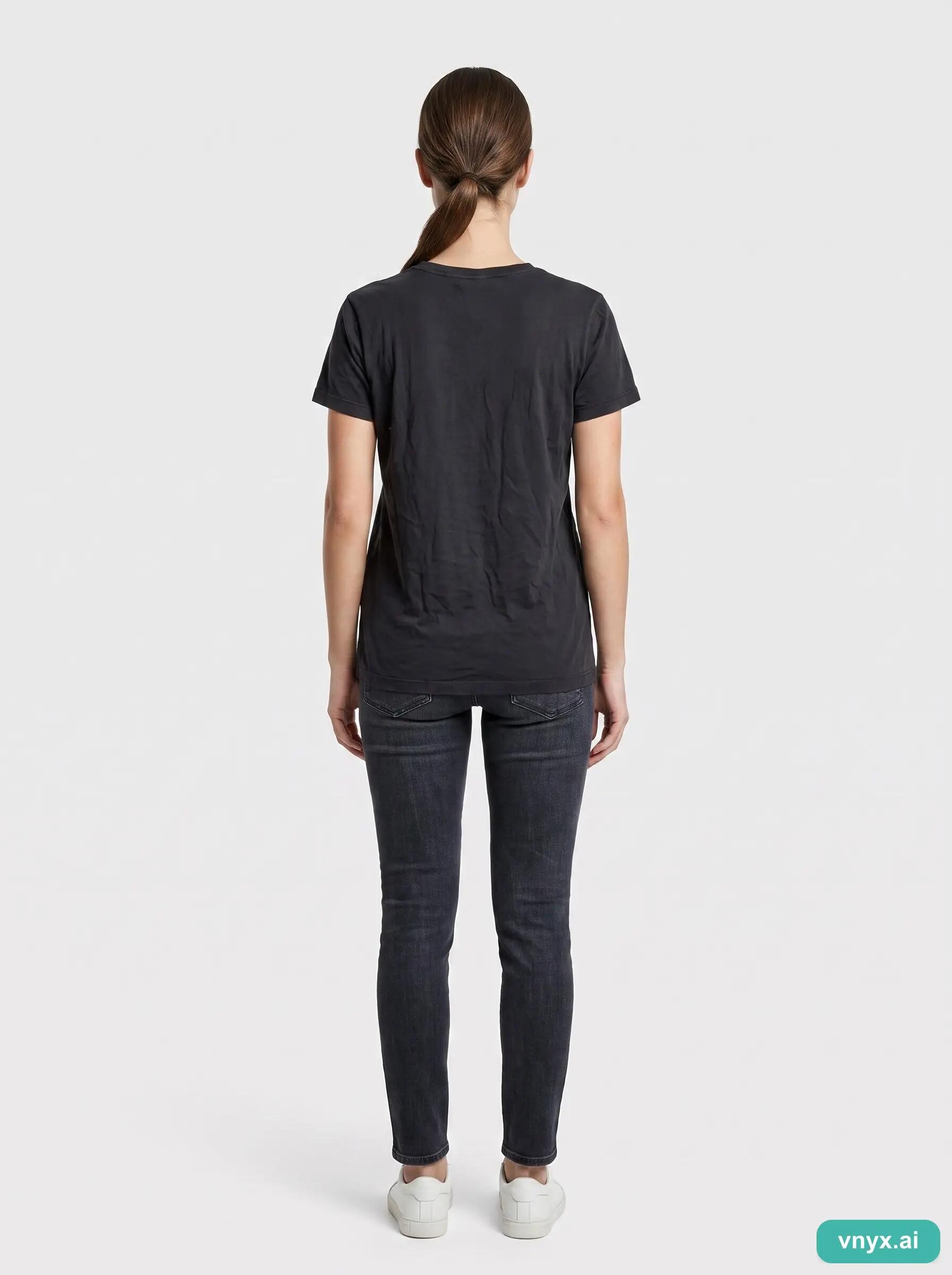 Second Life - Vintage Diesel Deep Black T-Shirt Women L 5/6