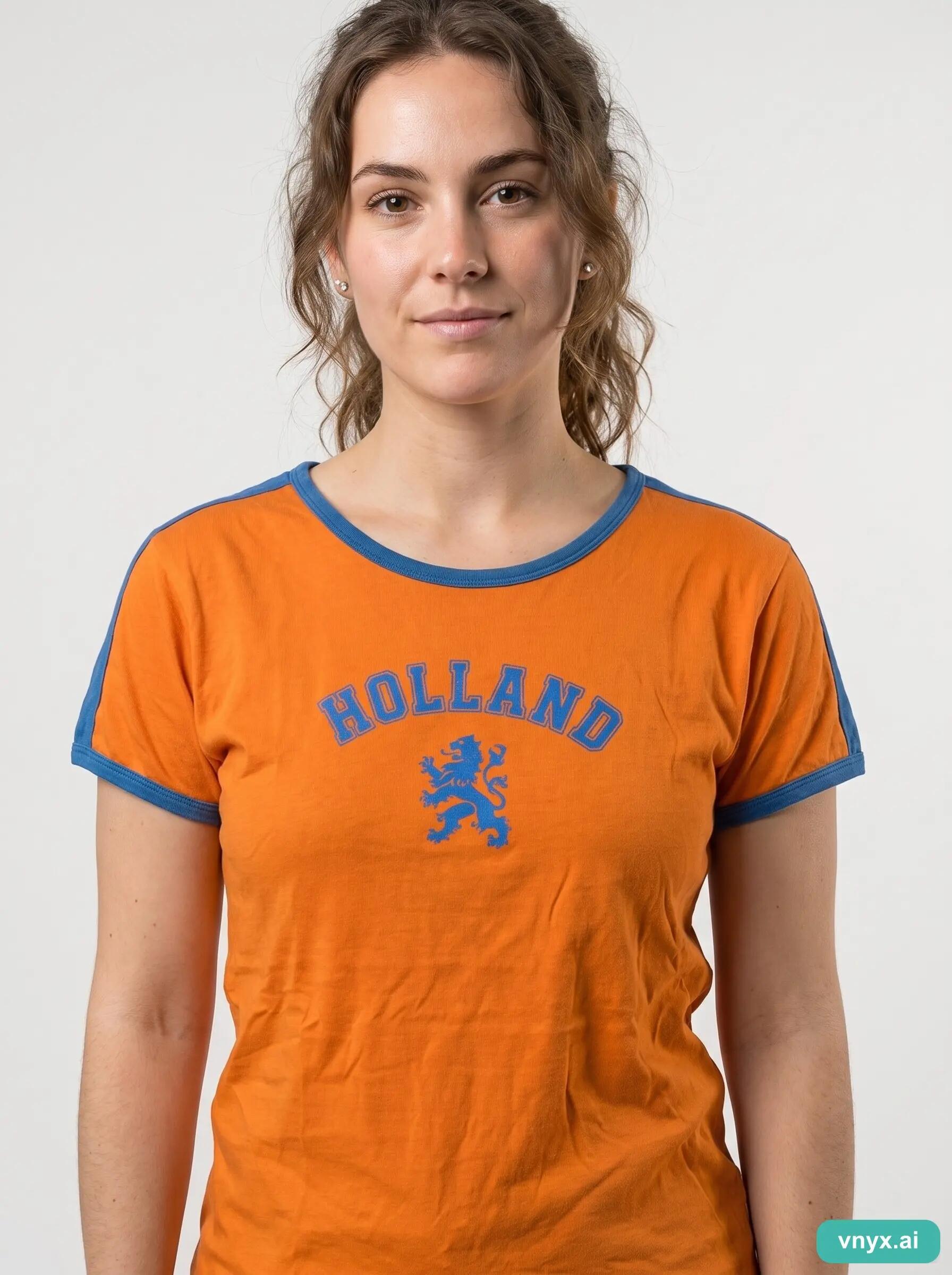 Second Life - Vintage FOX Orange T-Shirt Women L 6/6